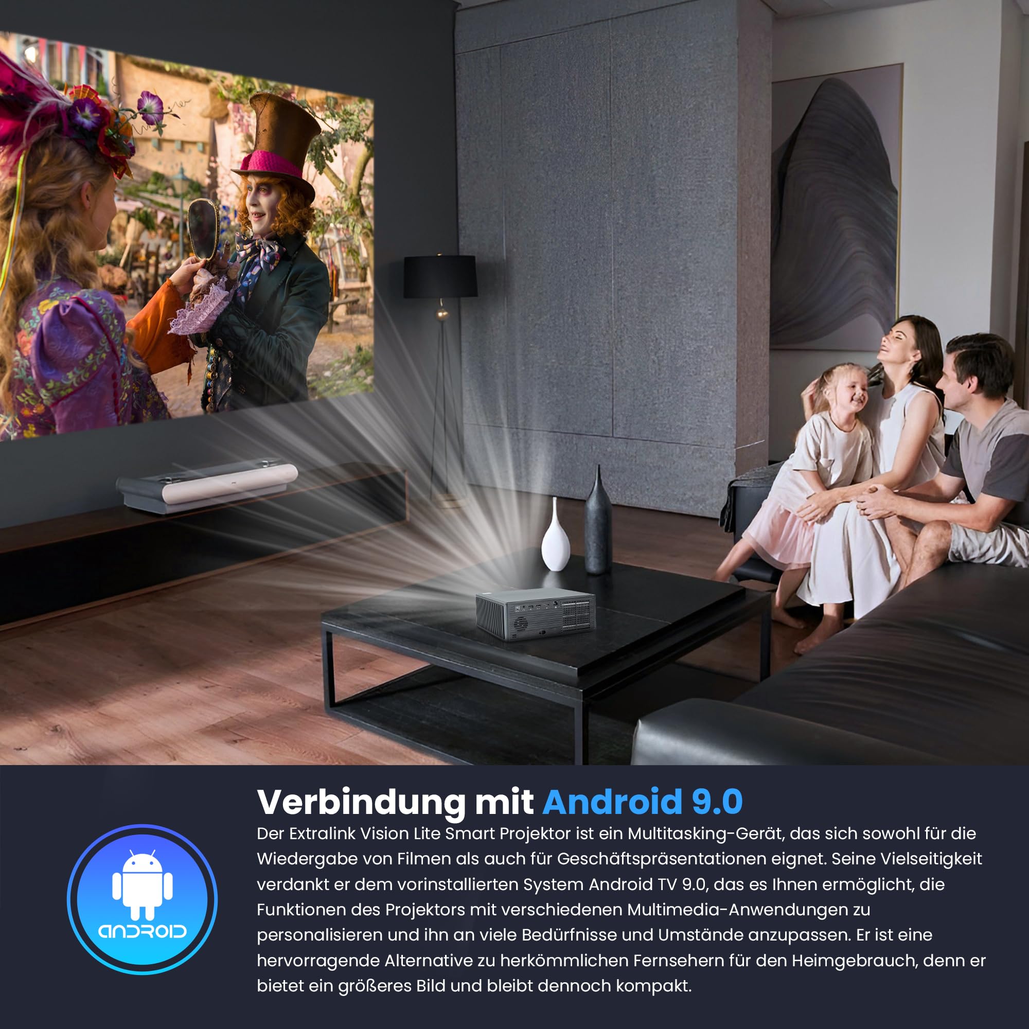 extralink-vision-lite-beamer-1080p-500-ansi-android image 3