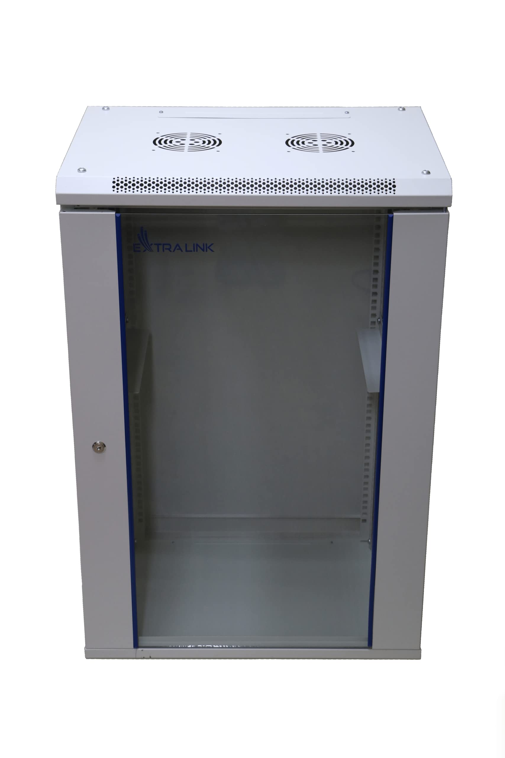 extralink-ex-14336-netzwerkschrank-15u-wandmontage-grau image 1