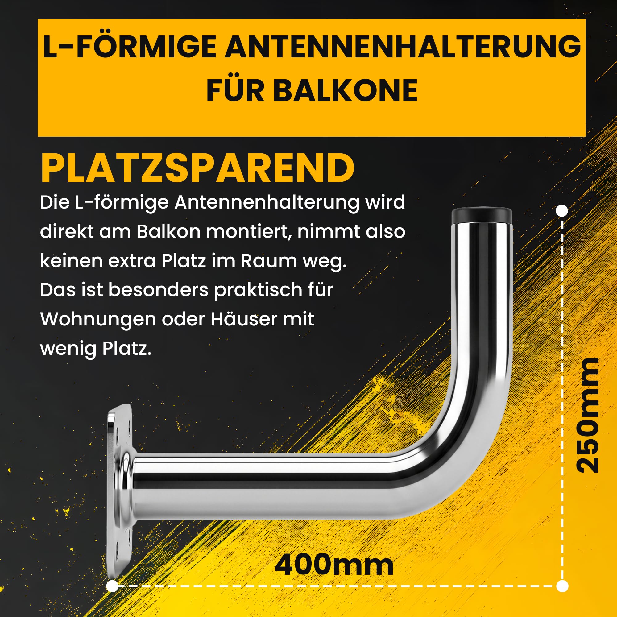 extralink-l400-balkonhalterung-sat-40cm-15kg-verzinkt image 5