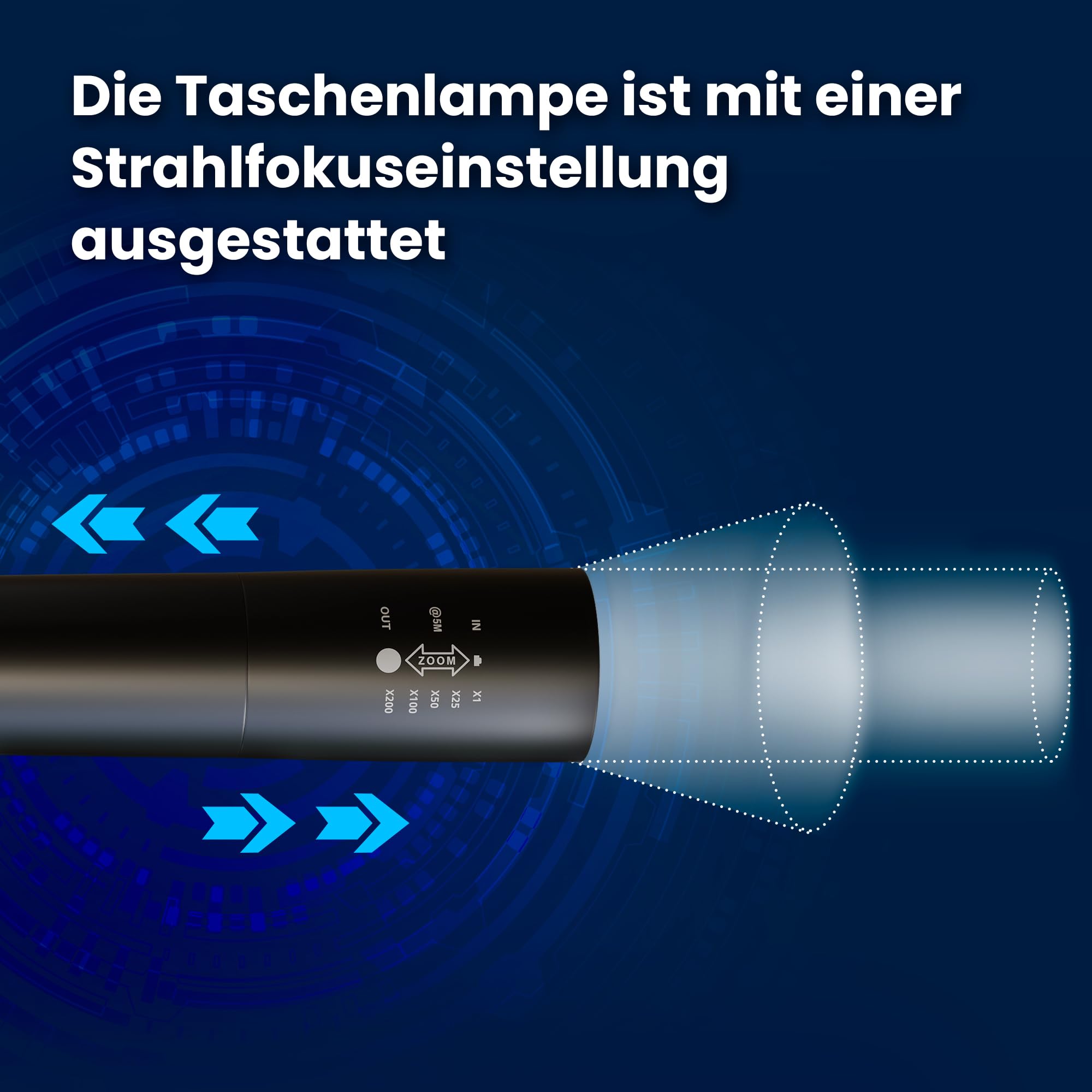 extralink-efl-1101-combat-taschenlampe-led-300-lumen image 6