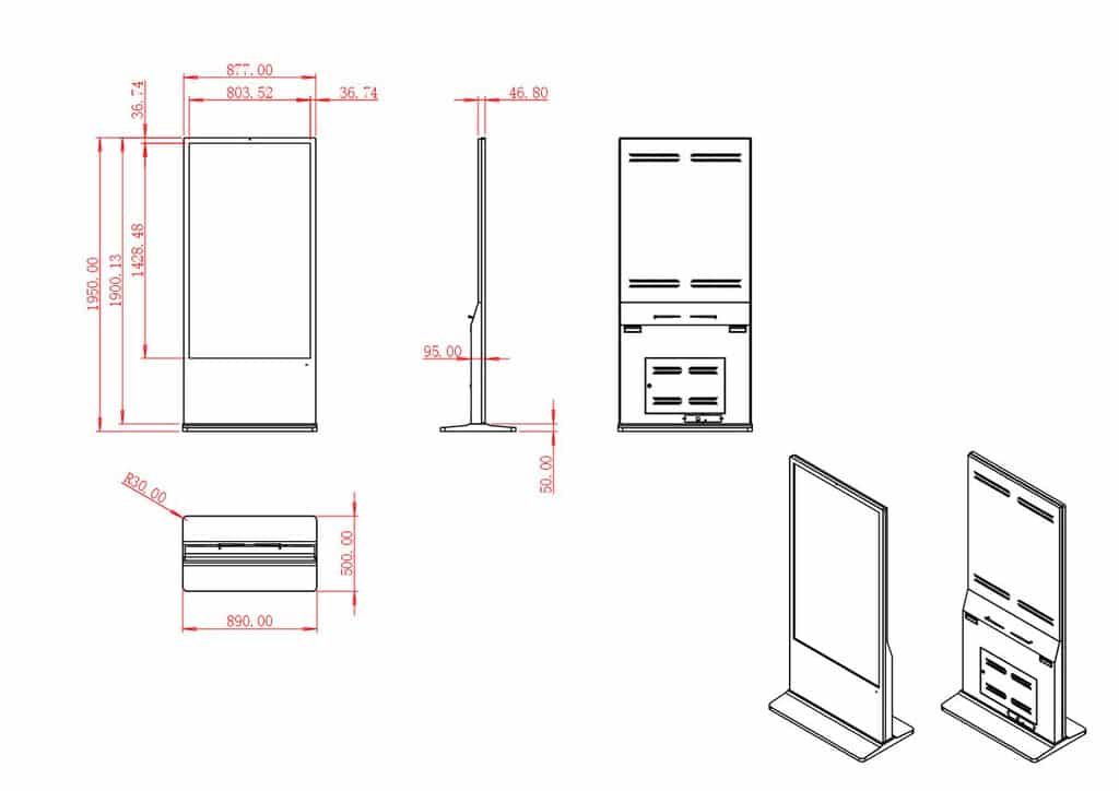 ernitec-monitors-65-zoll-4k-uhd-kiosk-monitor-android-wifi image 4