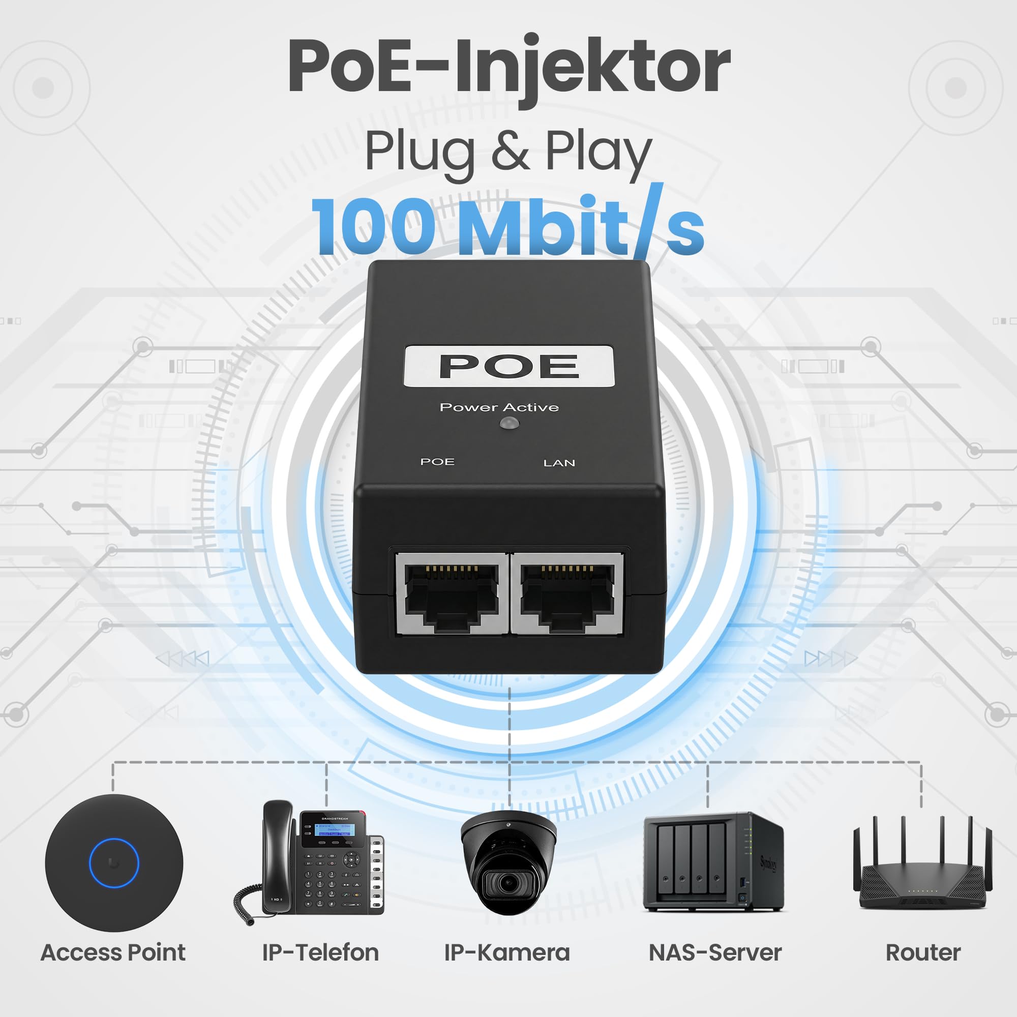 extralink-poe-24-24w-poe-injektor-24v-1a-24w-passiv image 3