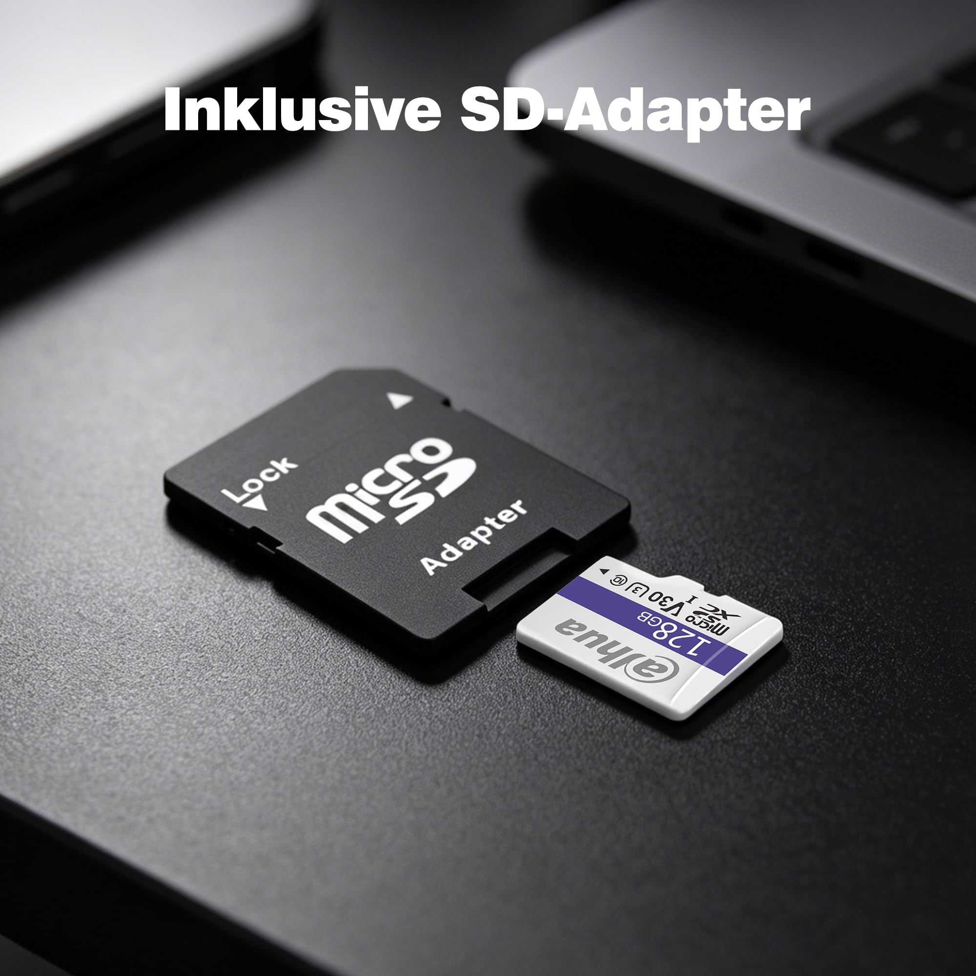 dahua-memory-card-c100-128gb-micro-sd-karte-u3-v30-4k image 2
