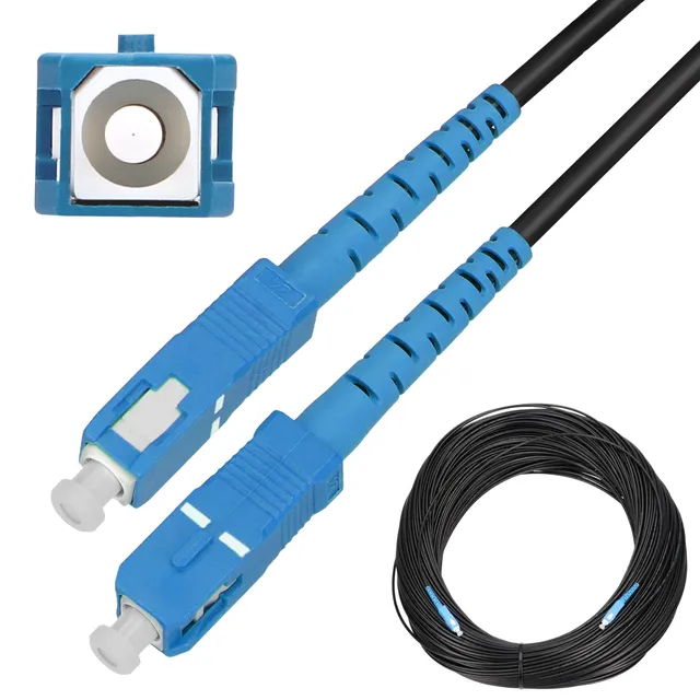 extralink-flat-drop-glasfaserkabel-sc-upc-50m-g-657a2-leerrohr image 1