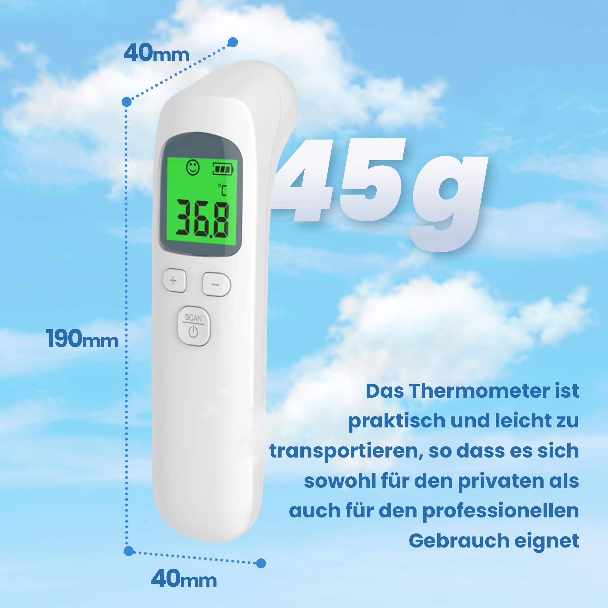 extralink-fieberthermometer-baby-kontaktlos-wei image 7