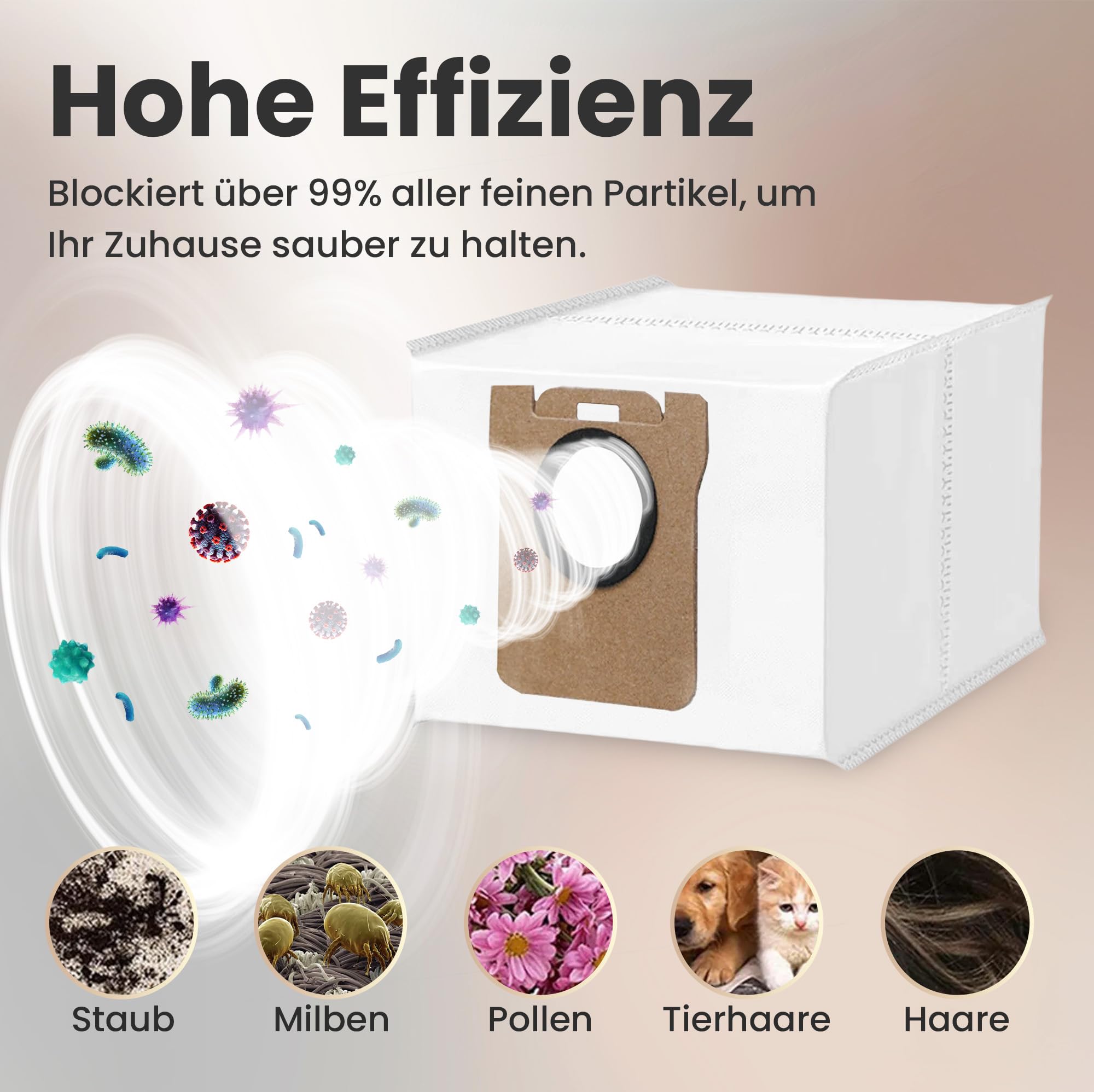 extralink-xiaomi-dreame-staubbeutel-6-st-ck-vlies image 6