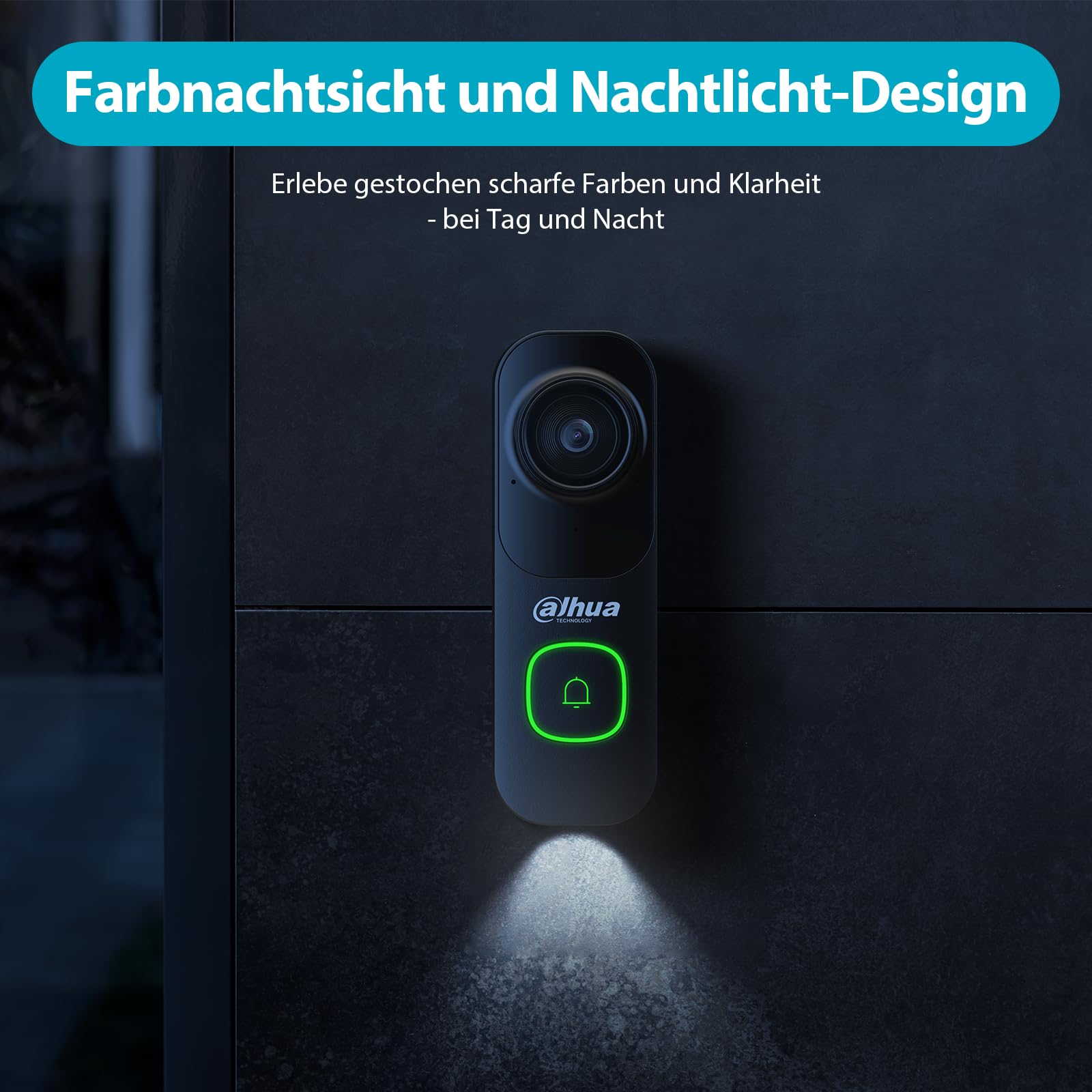 dahua-video-doorbell-2k-4mp-wlan-klingel-ip65-schwarz image 5