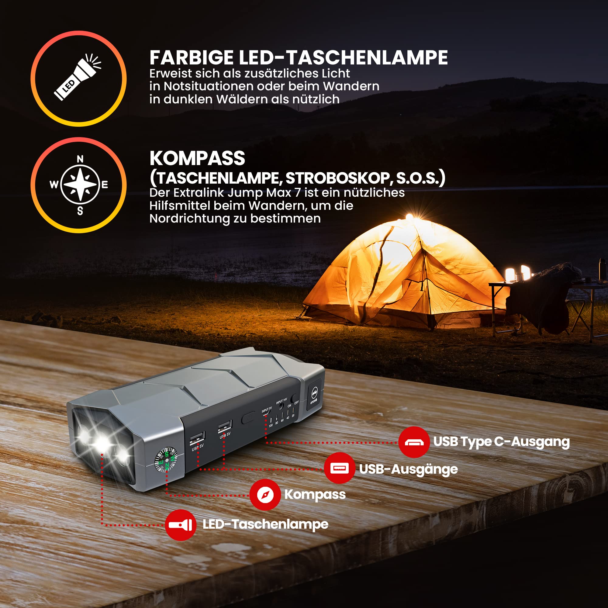 extralink-jump-max-7-starthilfe-10000-mah-mit-kompass image 5