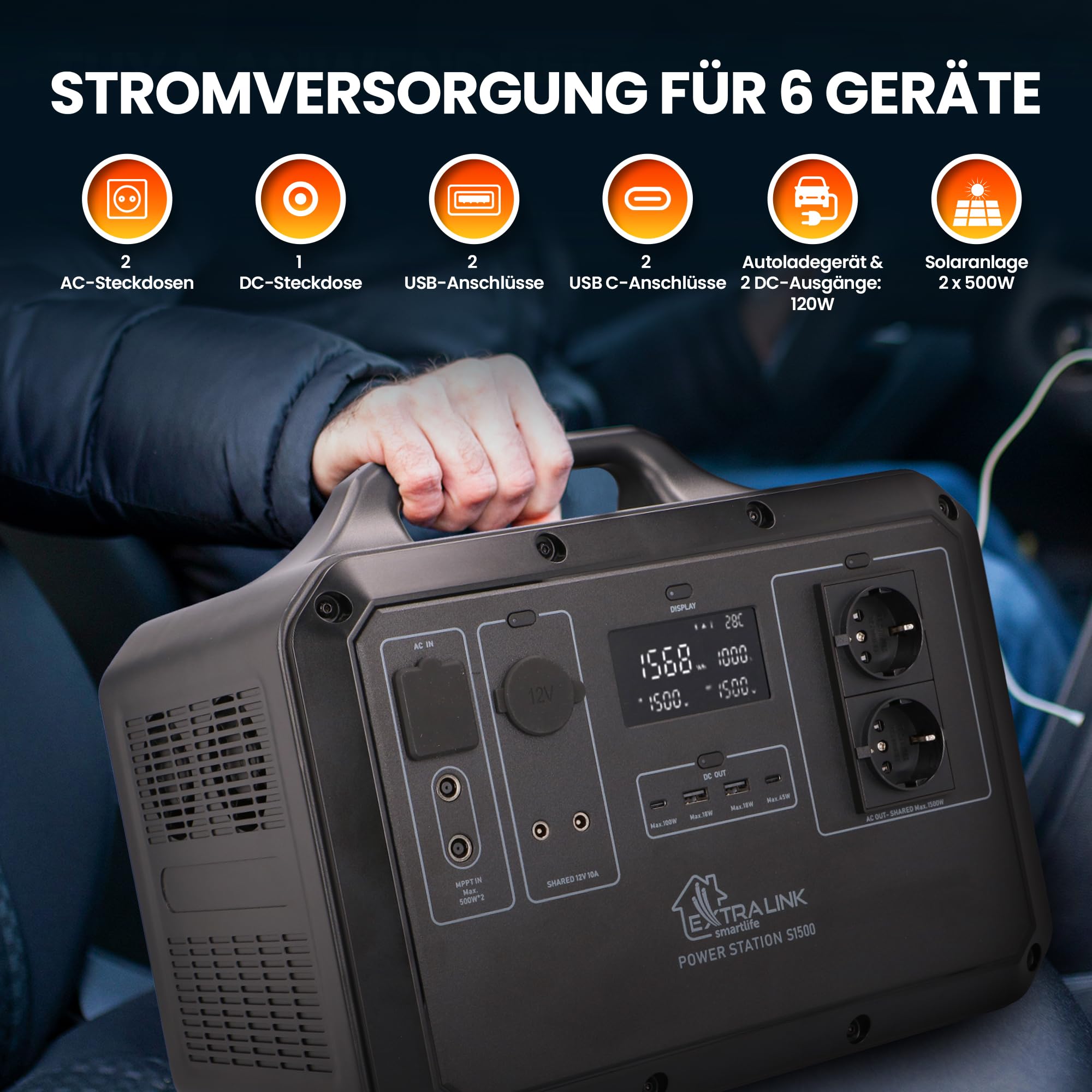 extralink-ups-eps-s1500f-powerstation-1568wh-lifepo4 image 6