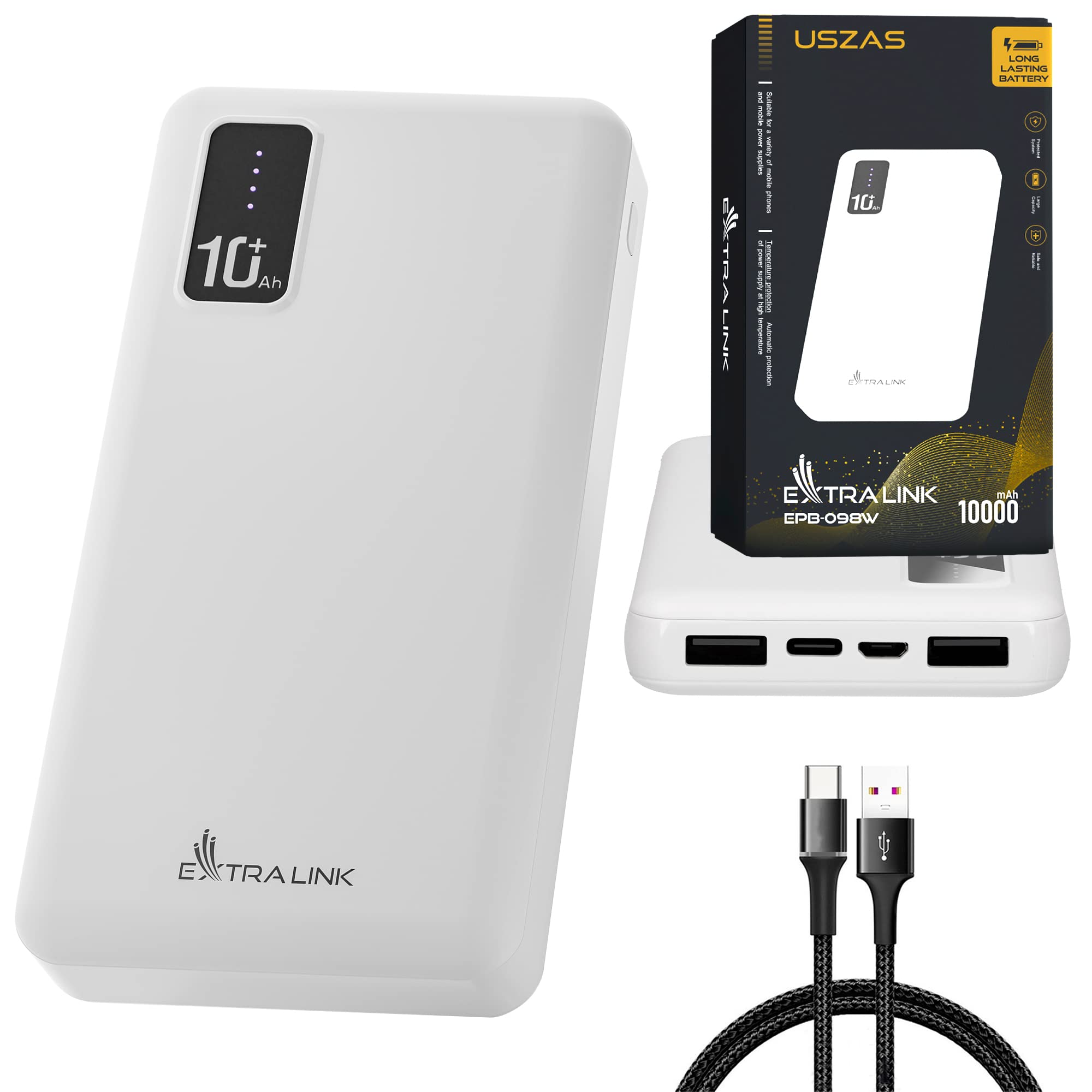 extralink-epb-098-powerbank-10000mah-wei-mit-display image 1