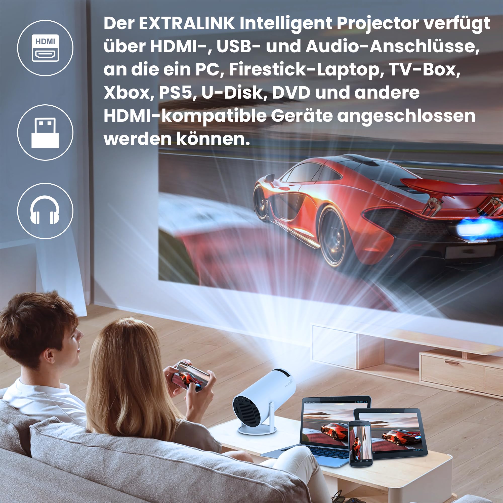 extralink-esp-mini-mini-beamer-4k-android-11-wifi-200-ansi image 7