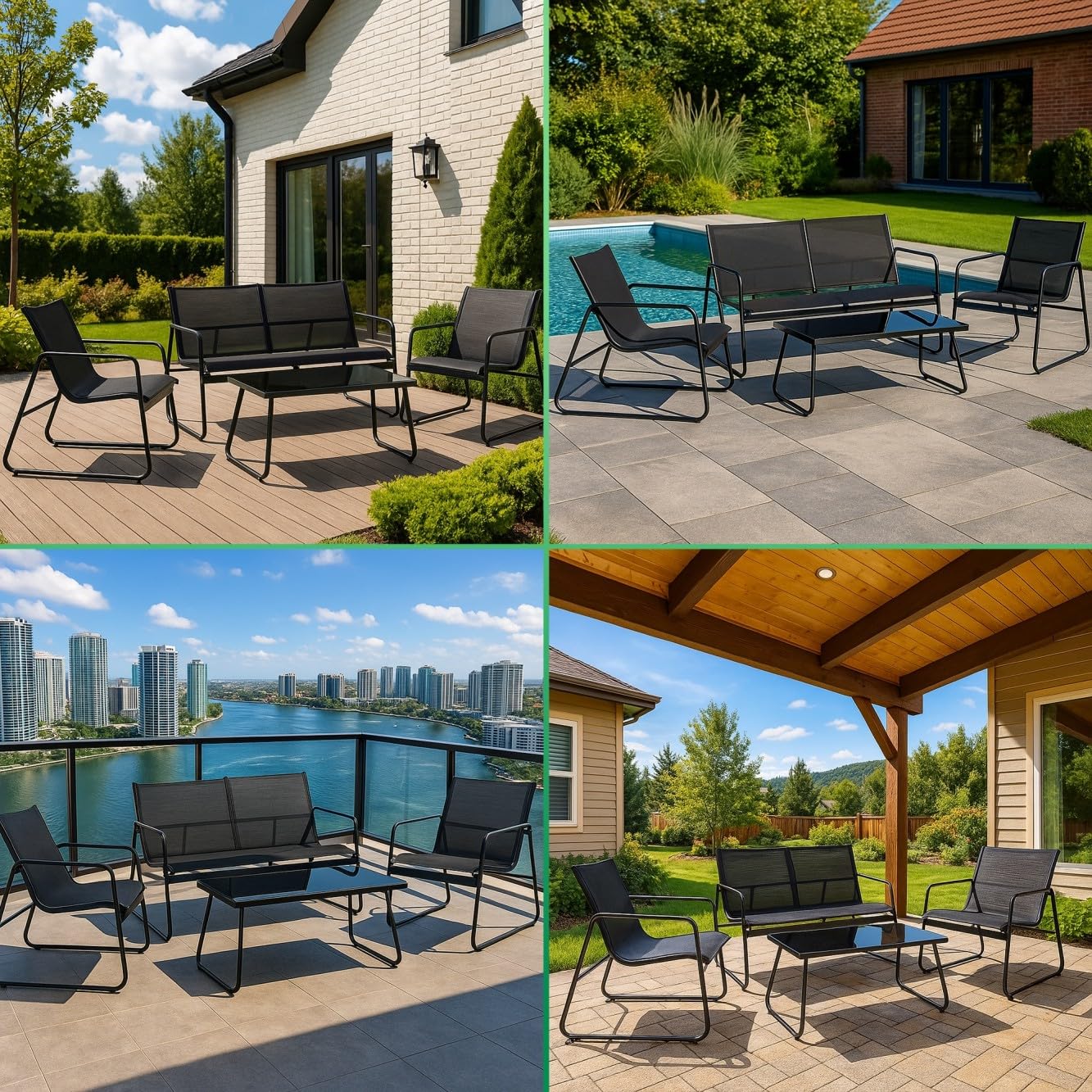 extralink-gartenm-bel-set-4tlg-balkon-sofa-tisch-st-hle image 7
