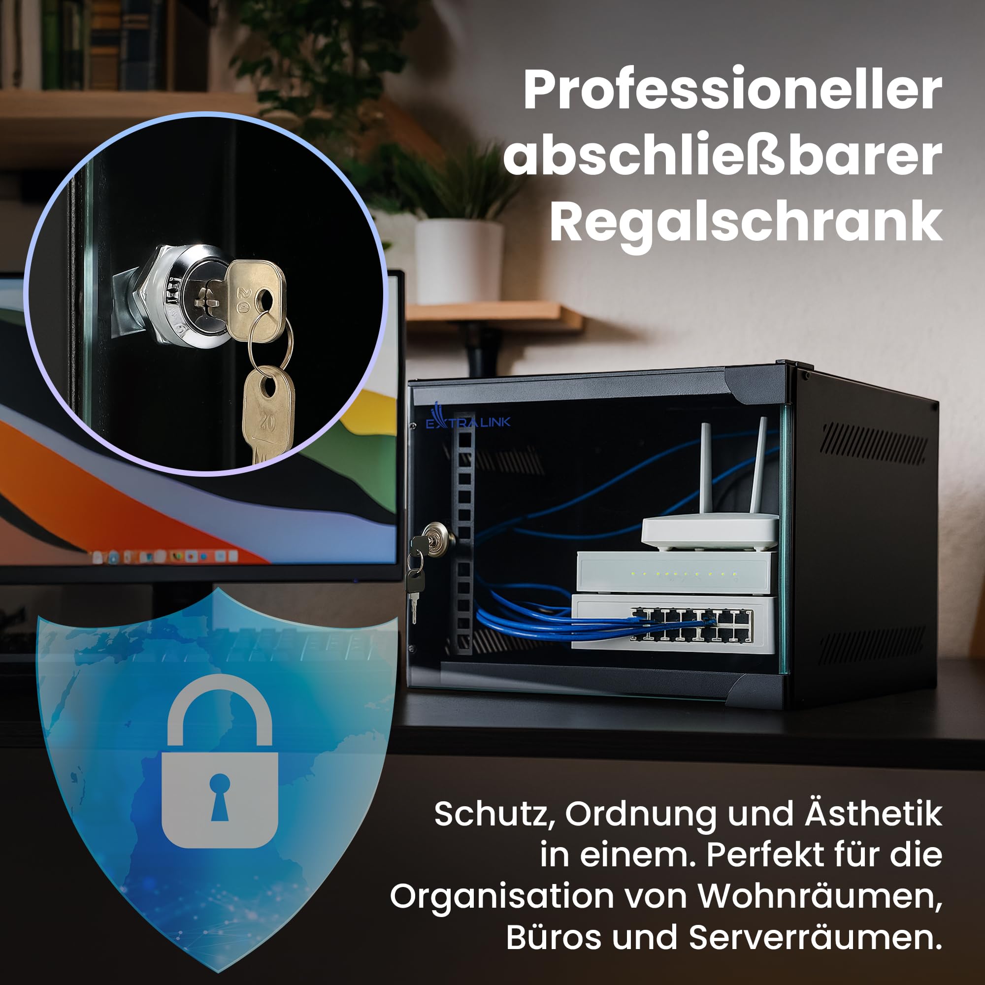extralink-netzwerkschrank-10-zoll-4he-schwarz-310mm image 3