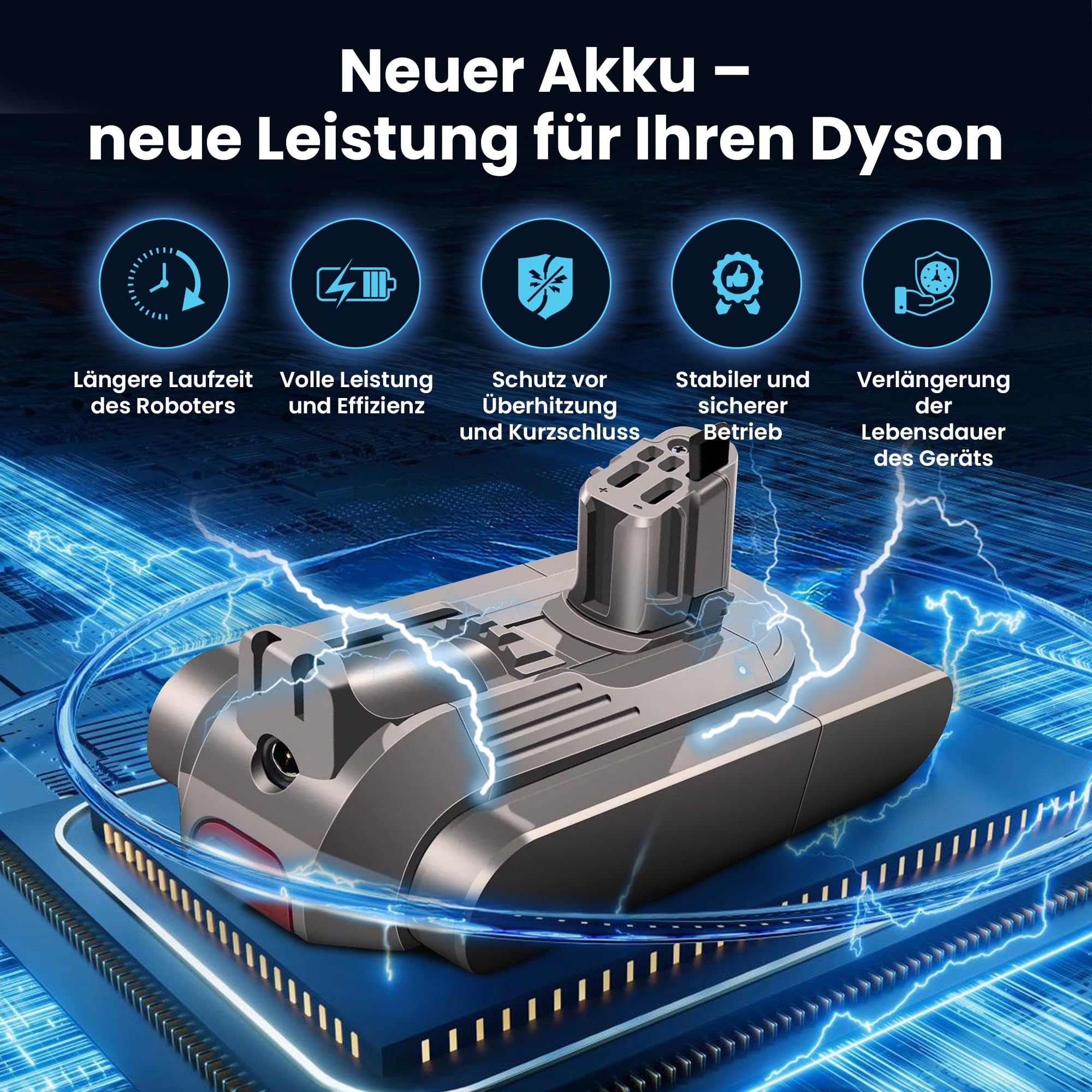 extralink-akku-f-r-dyson-v12-detect-slim-25-2v-2500mah image 2