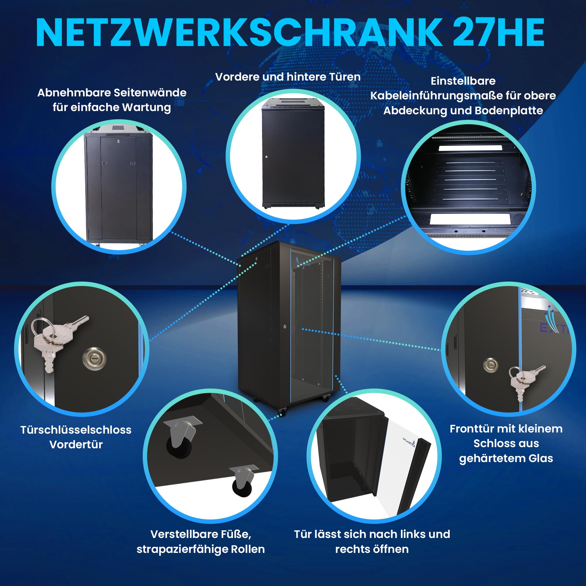 extralink-27u-rack-serverschrank-19-zoll-800x800-schwarz image 5