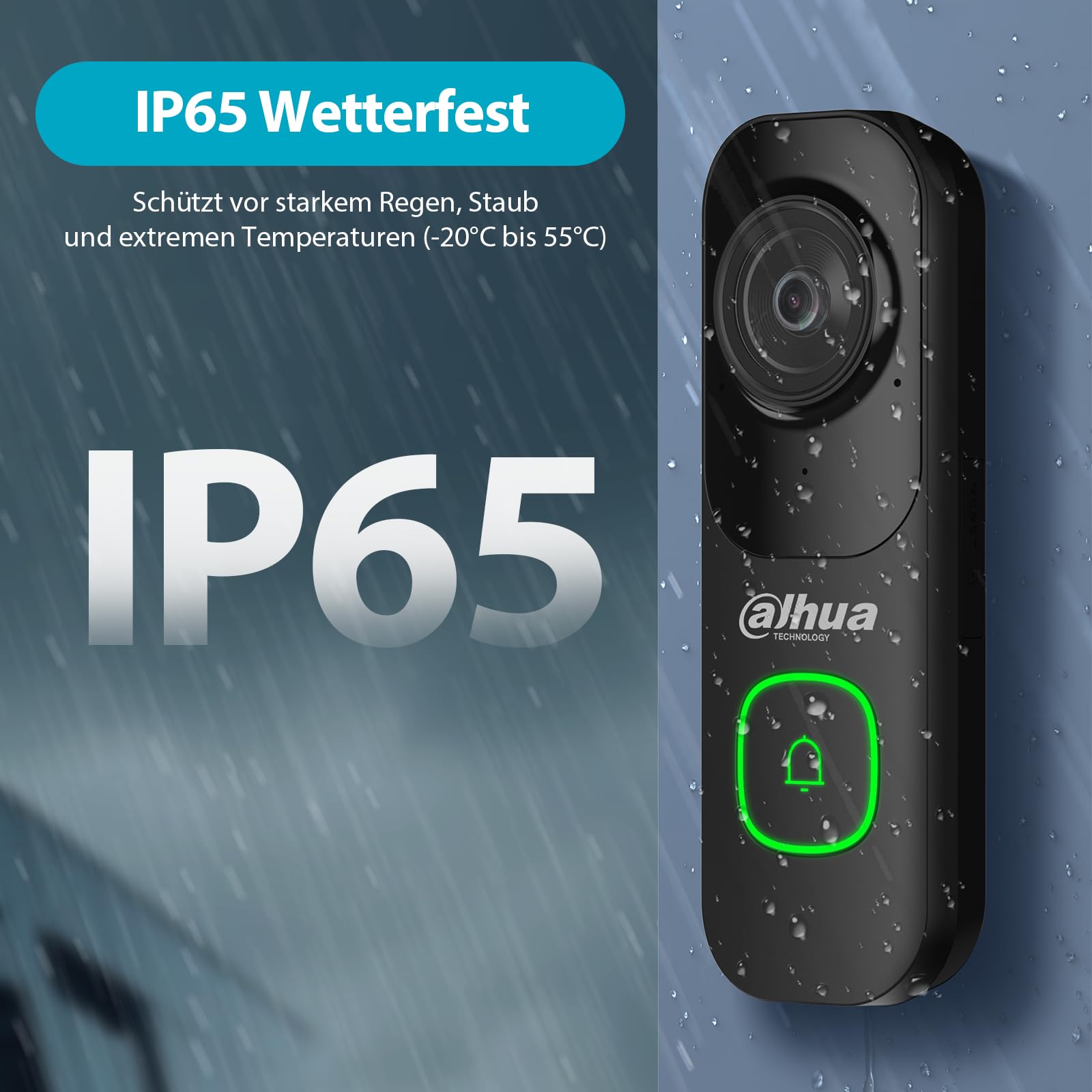 dahua-video-doorbell-2k-4mp-wlan-klingel-ip65-schwarz image 6