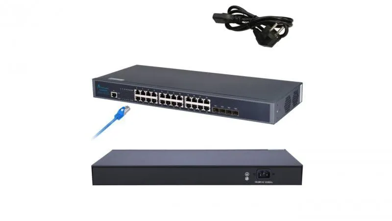extralink-chiron-l3-managed-switch-24-port-gigabit image 1