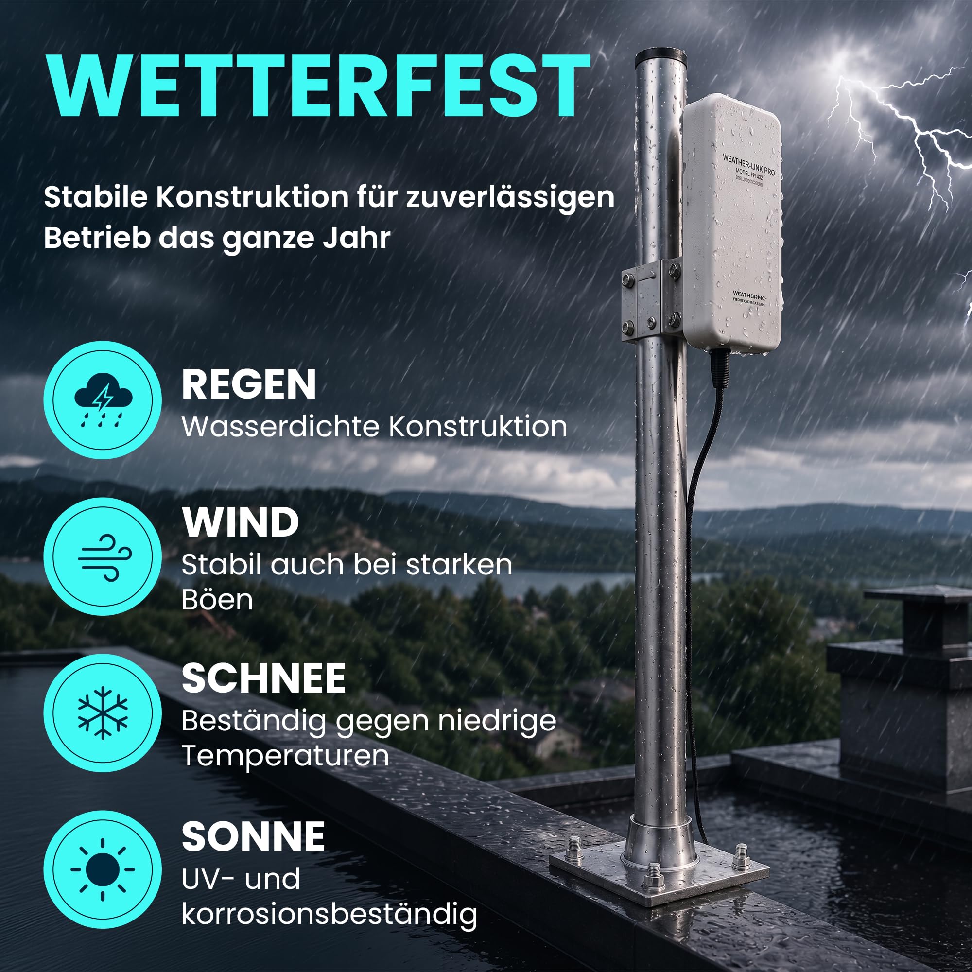 extralink-p600-dachhalterung-sat-600mm-60kg-verzinkt image 7