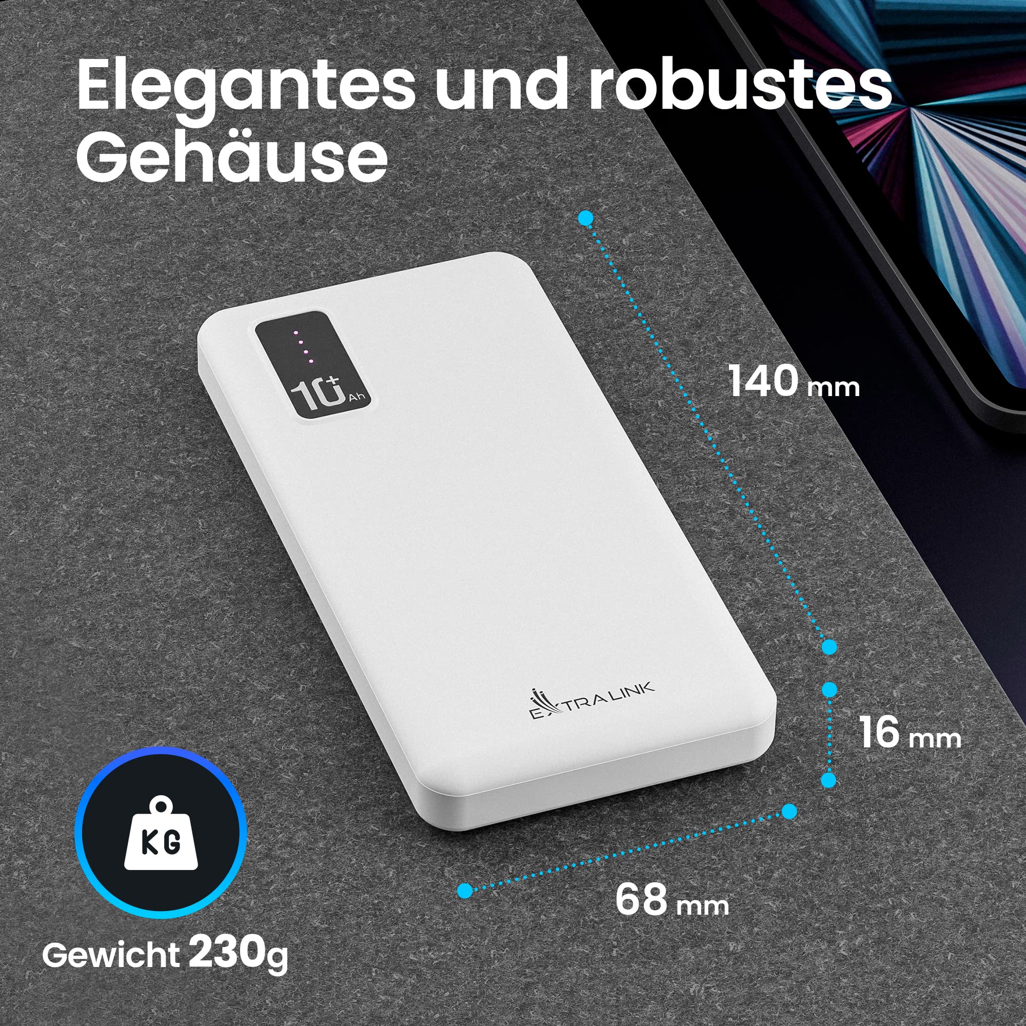 extralink-epb-098-powerbank-10000mah-wei-mit-display image 3