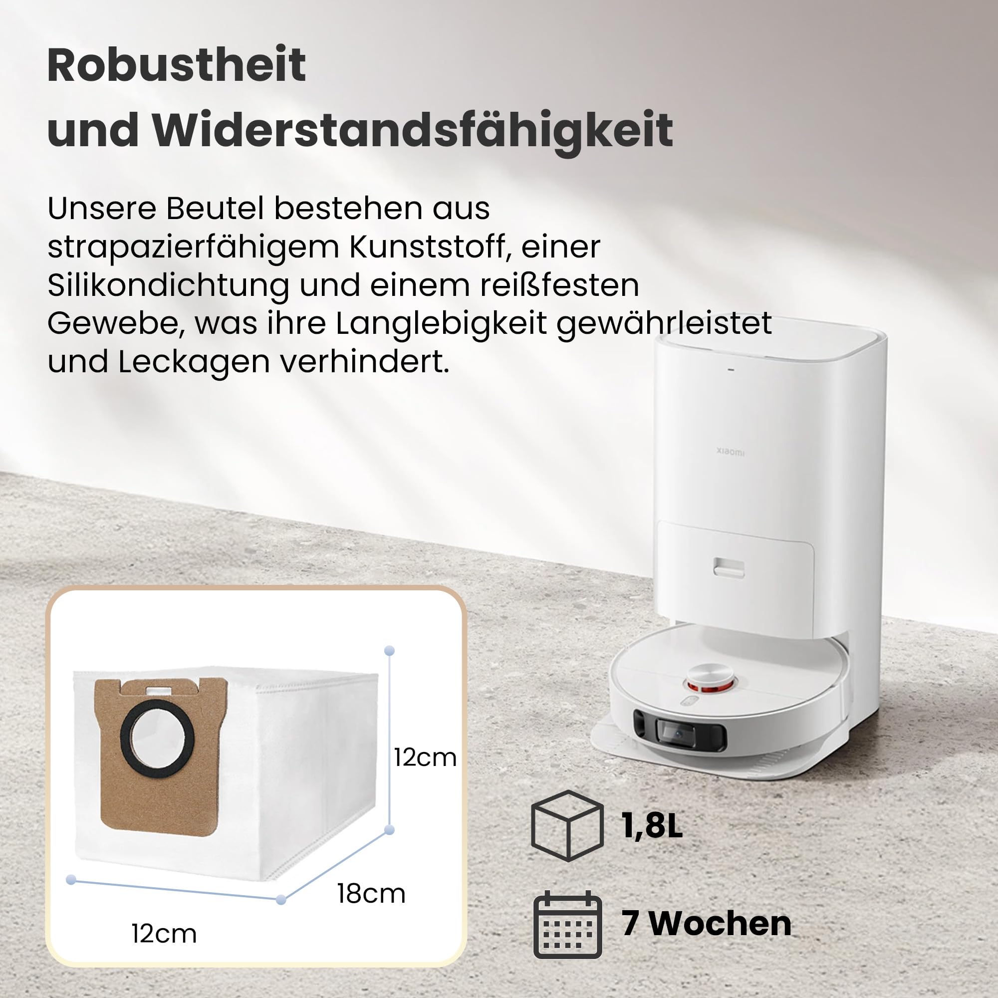 extralink-xiaomi-dreame-staubbeutel-6-st-ck-vlies image 5