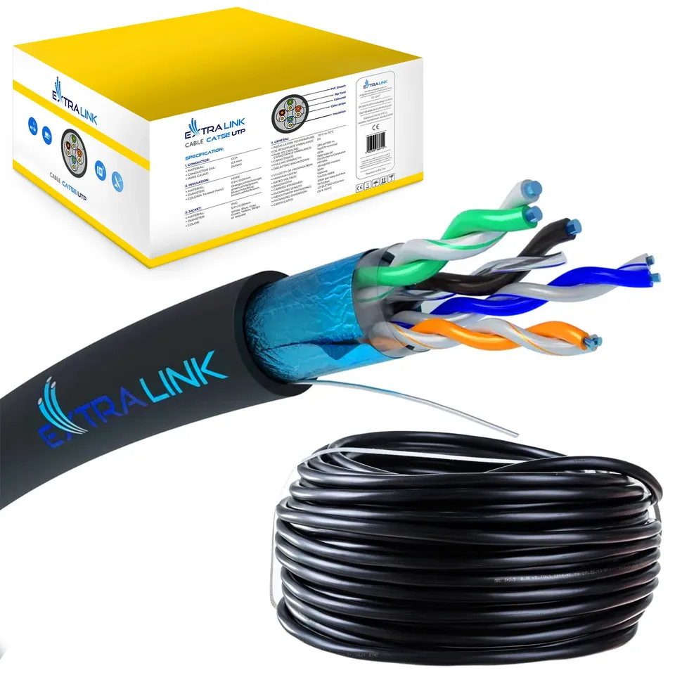 extralink-cat-5e-netzwerkkabel-f-utp-gel-305m-outdoor image 1