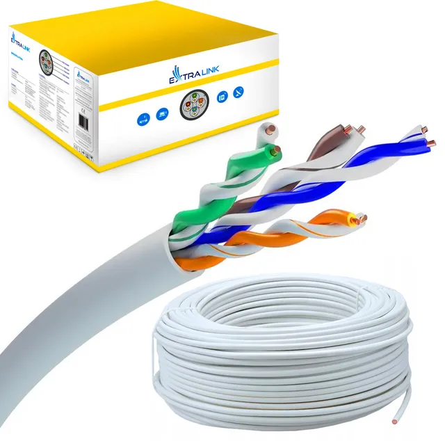 extralink-cat5e-netzwerkkabel-innen-25m-u-utp-kupfer-poe image 1