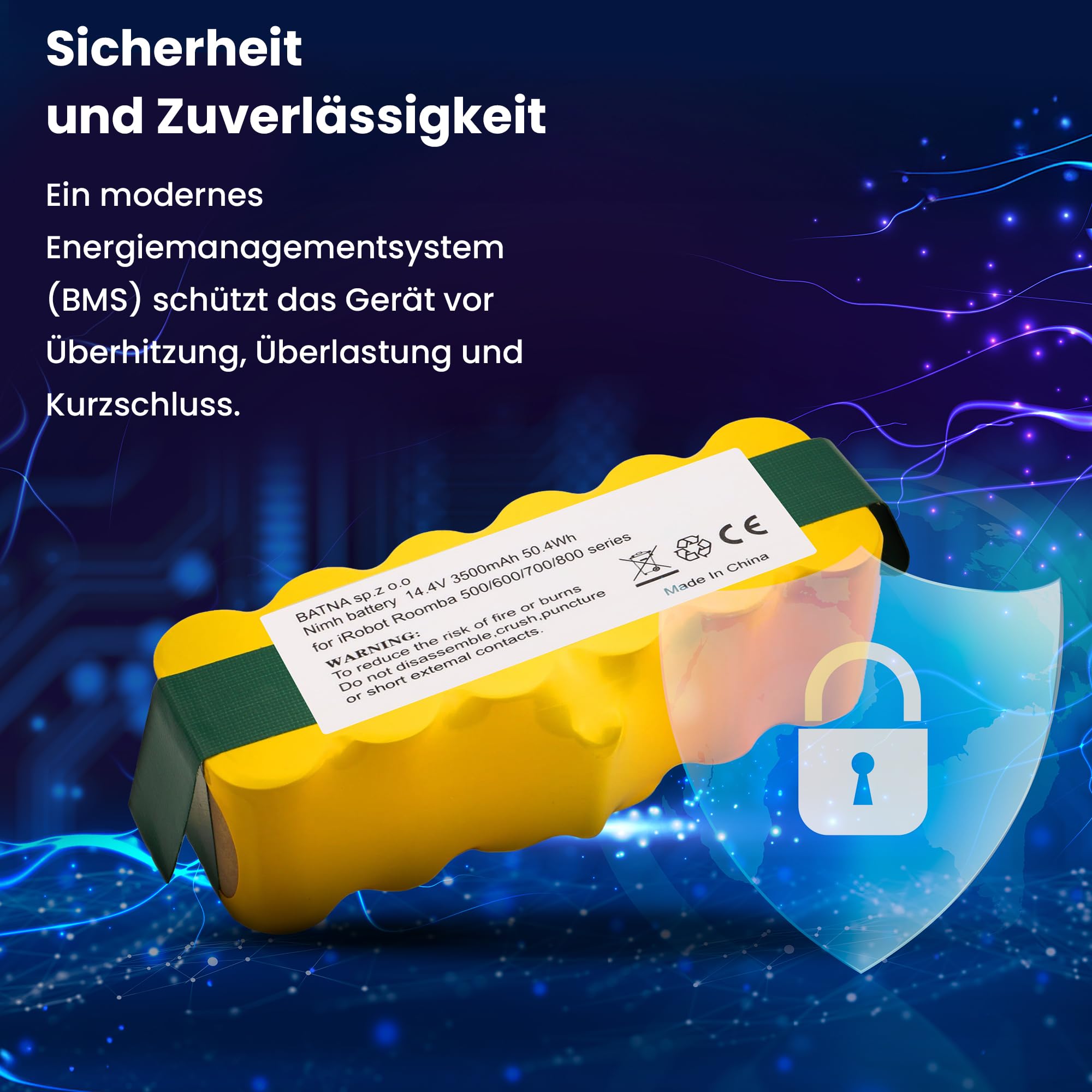 extralink-roomba-700-ersatzakku-14-4v-3000mah-li-ion image 6
