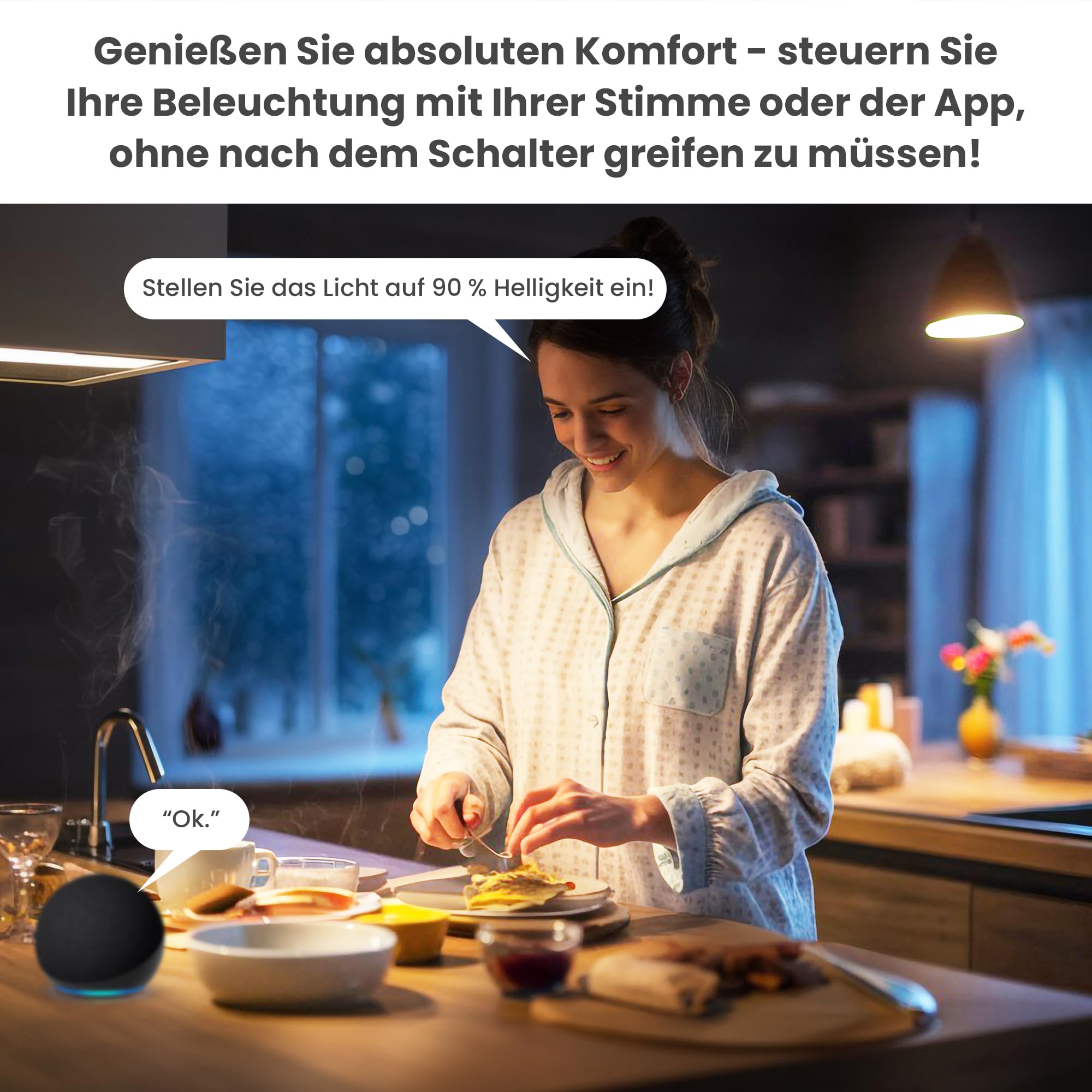 extralink-gl-hbirne-e27-a70-wifi-rgb-smart-bulb-alexa image 5