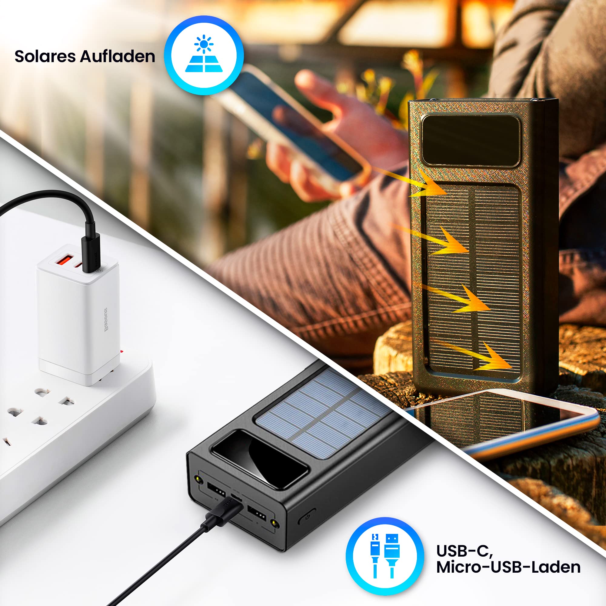 extralink-epb-092-solar-powerbank-20000mah-mit-4-kabeln-outdoor image 4