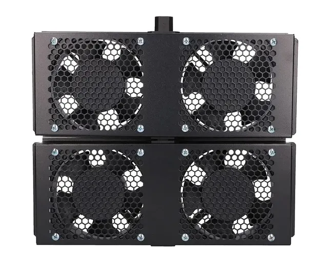 extralink-l-fter-panel-4-ventilatoren-19-zoll-rack-k-hlung image 1