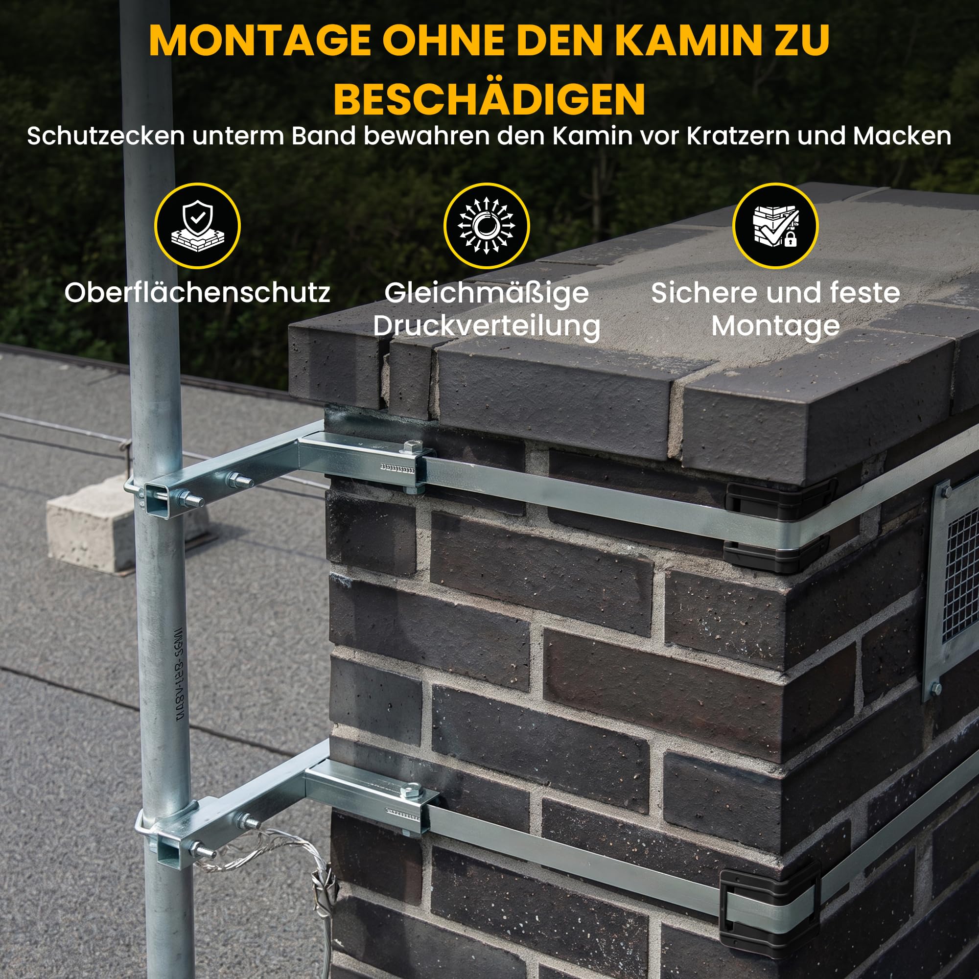 extralink-schornsteinhalterung-antennenmast-50mm-18kg-stahlband image 4