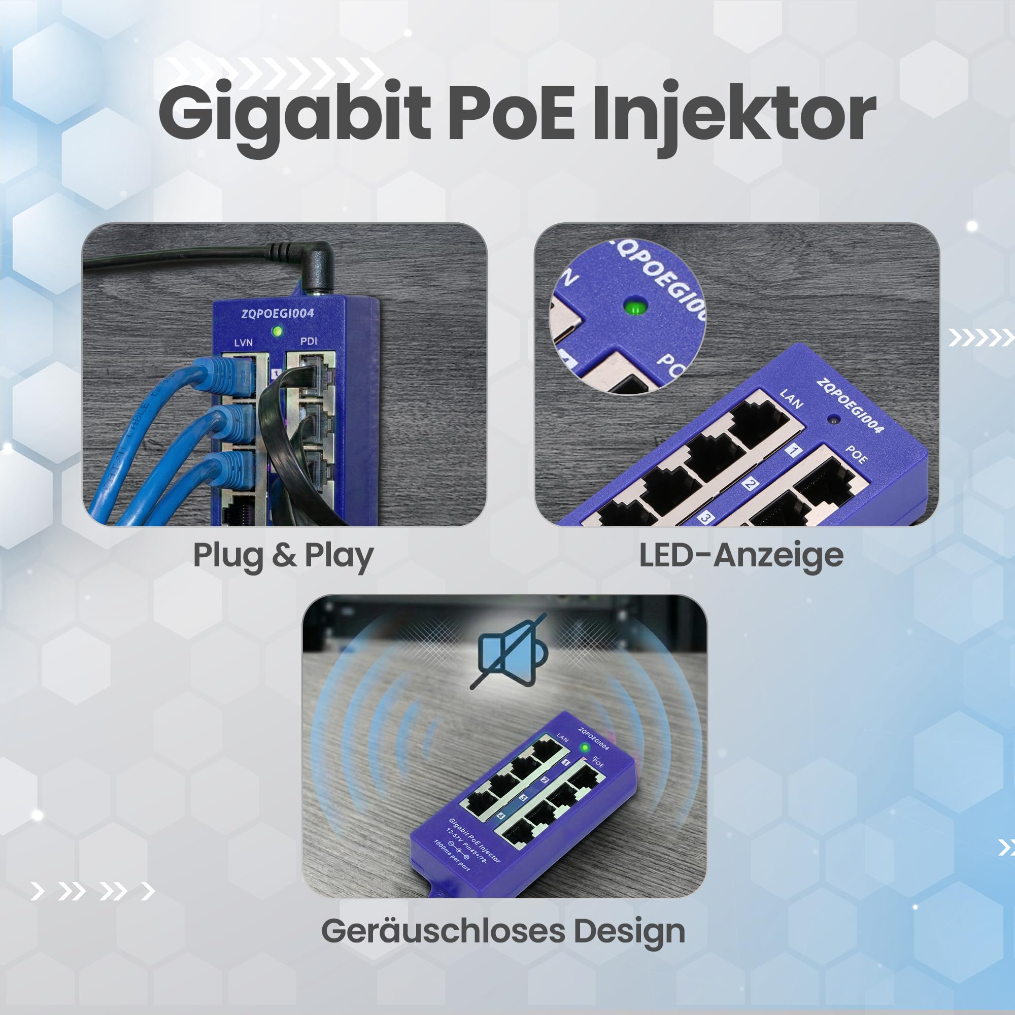 extralink-poe-injector-4-port-gigabit-mode-b-ip-kamera image 5