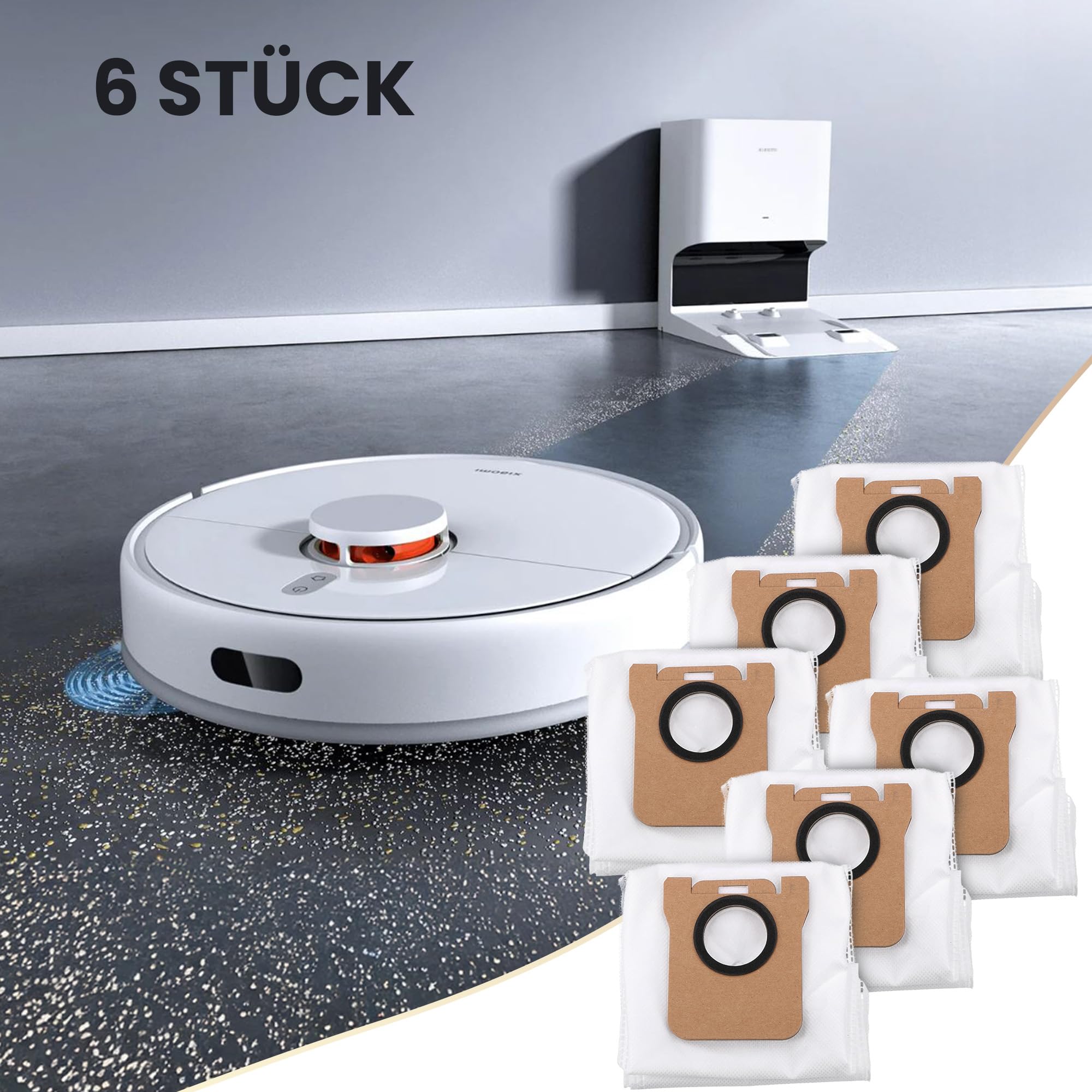 extralink-xiaomi-dreame-staubbeutel-6-st-ck-vlies image 7