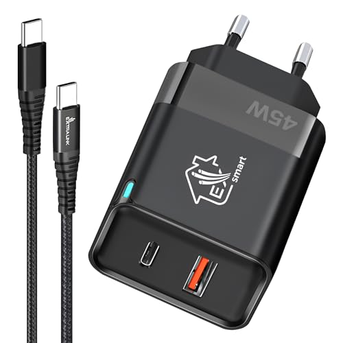 extralink-schnellladeger-t-45w-gan-set-mit-100w-kabel image 2