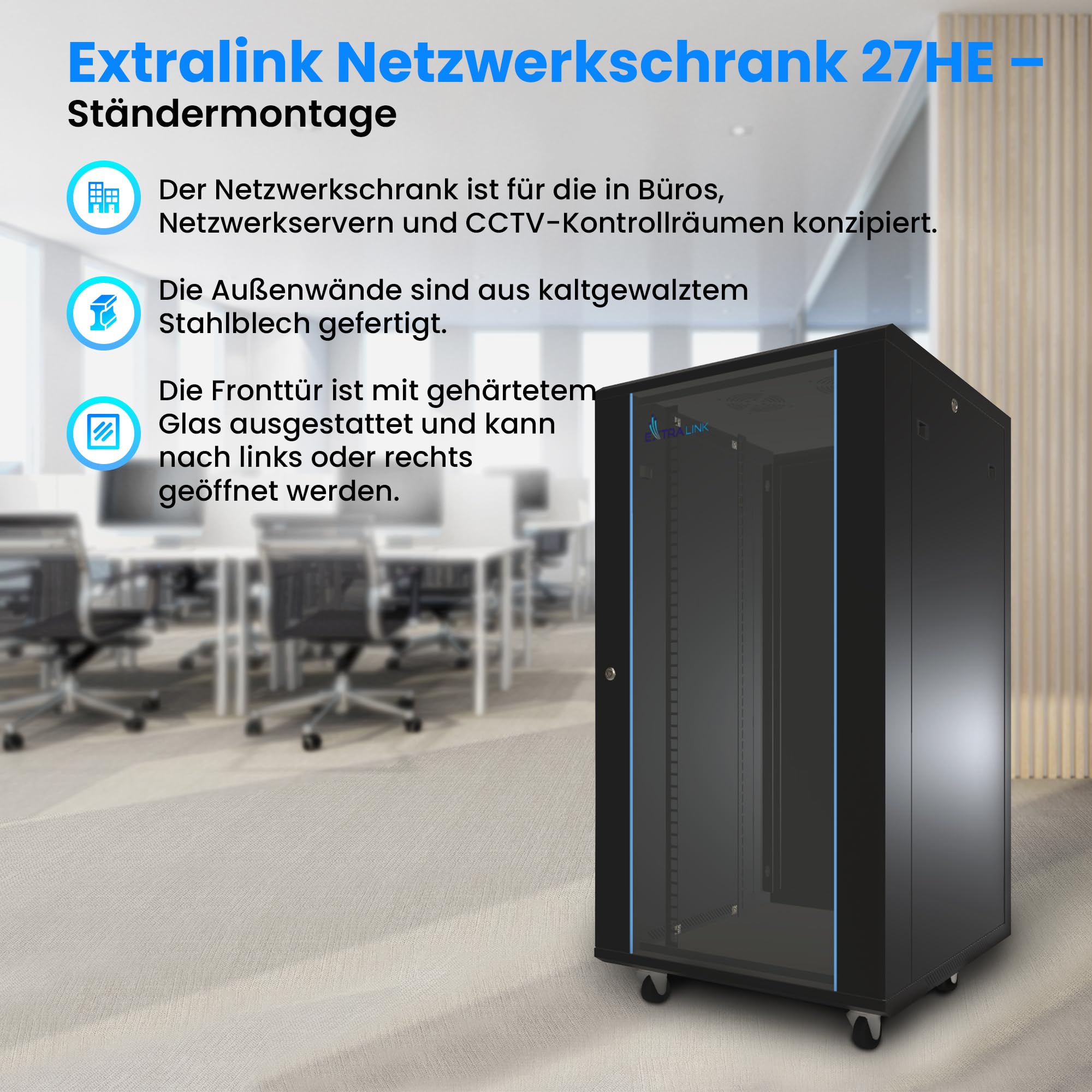 extralink-27u-rack-serverschrank-19-zoll-800x800-schwarz image 2