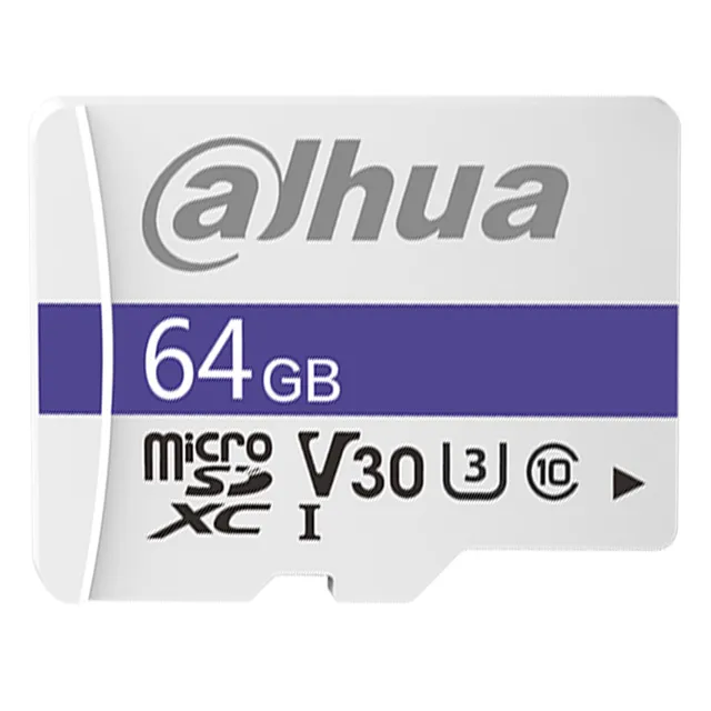 dahua-memory-card-c100-64gb-micro-sd-karte-u3-v30-4k image 1