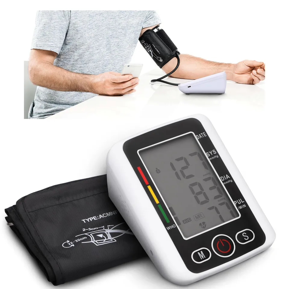 extralink-smart-life-blutdruckmessger-t-oberarm-schwarz image 1