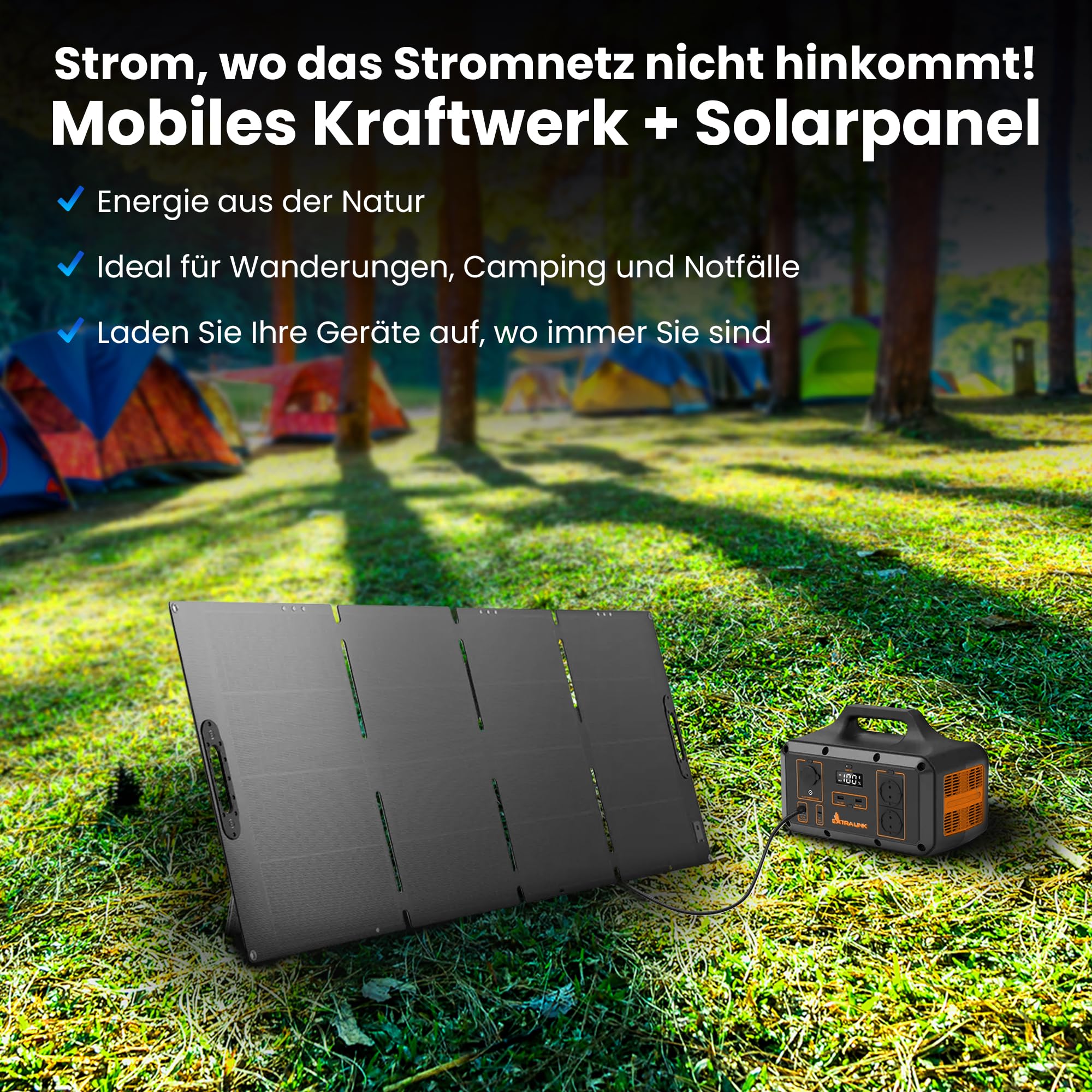 extralink-ups-solarpanel-120w-faltbar-monokristallin-camping image 7