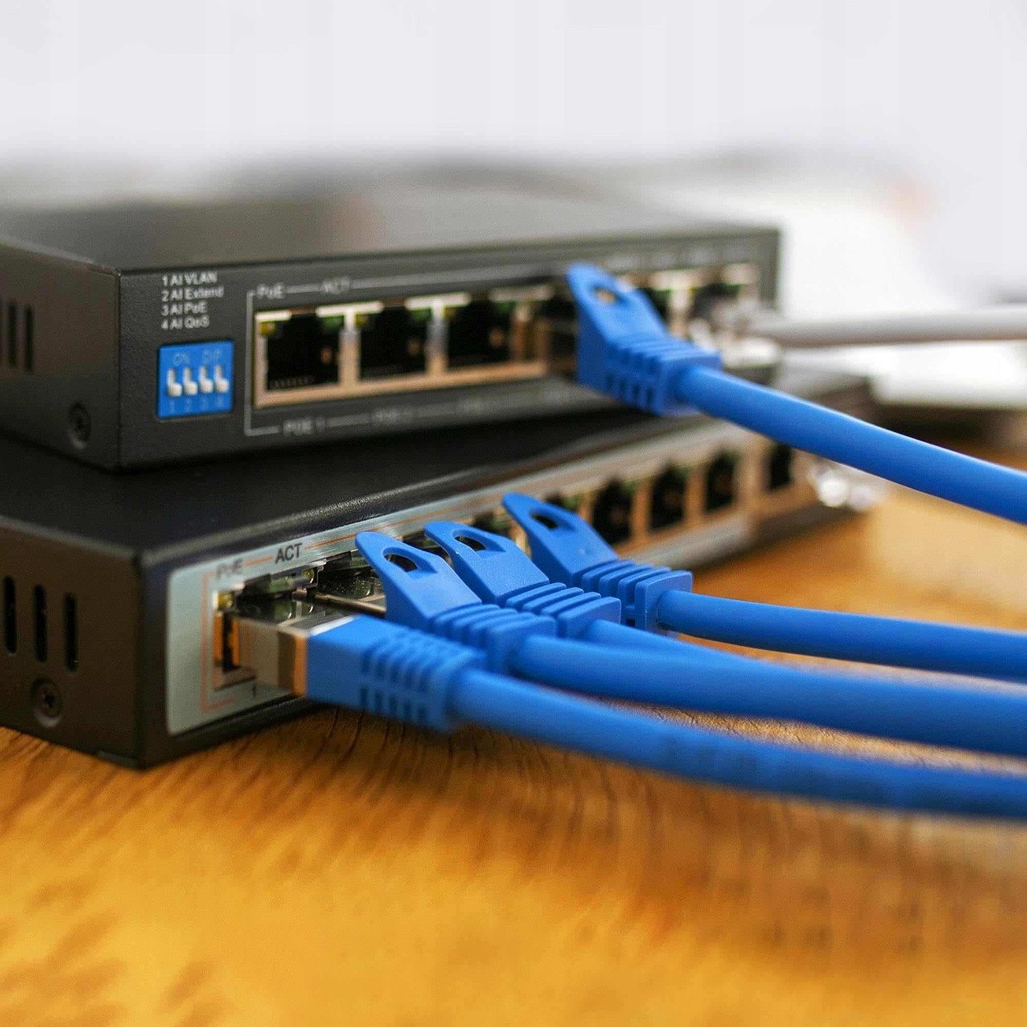 extralink-cat-8-1-netzwerkkabel-0-5m-blau-40gbps-s-ftp image 8