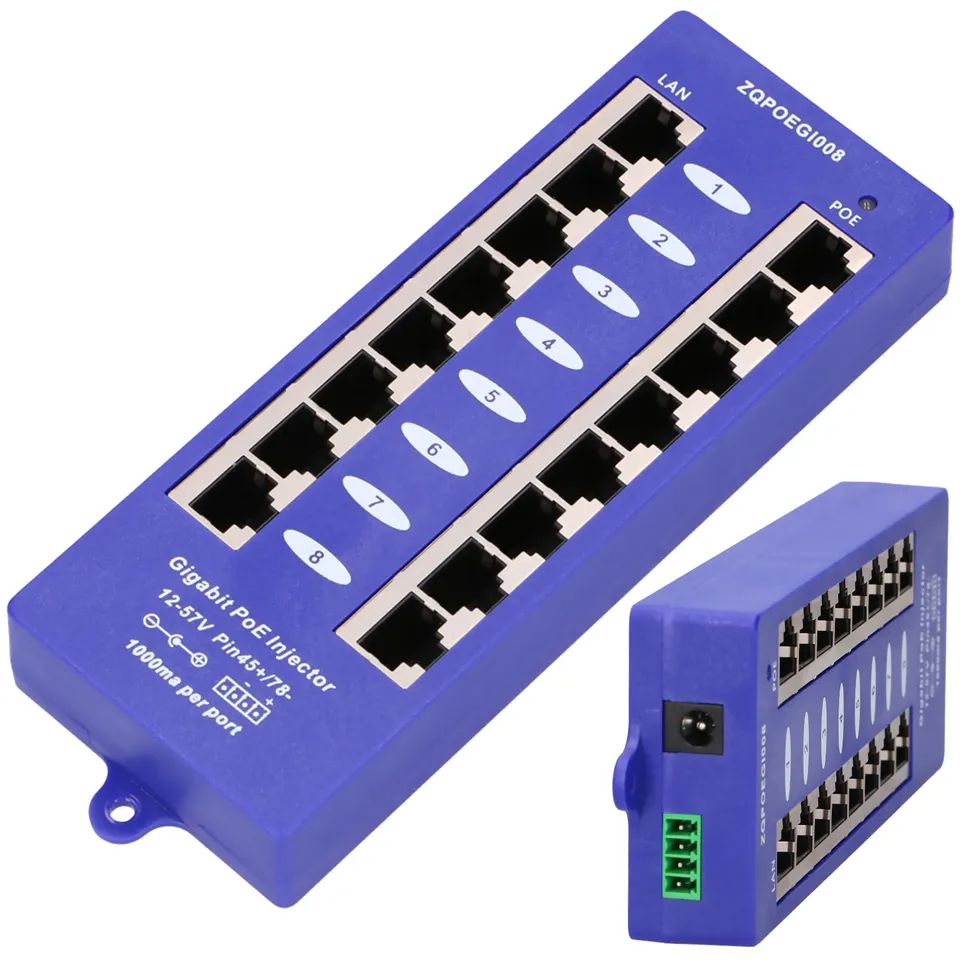 extralink-switche-poe-injektor-8-port-gigabit-poe image 1