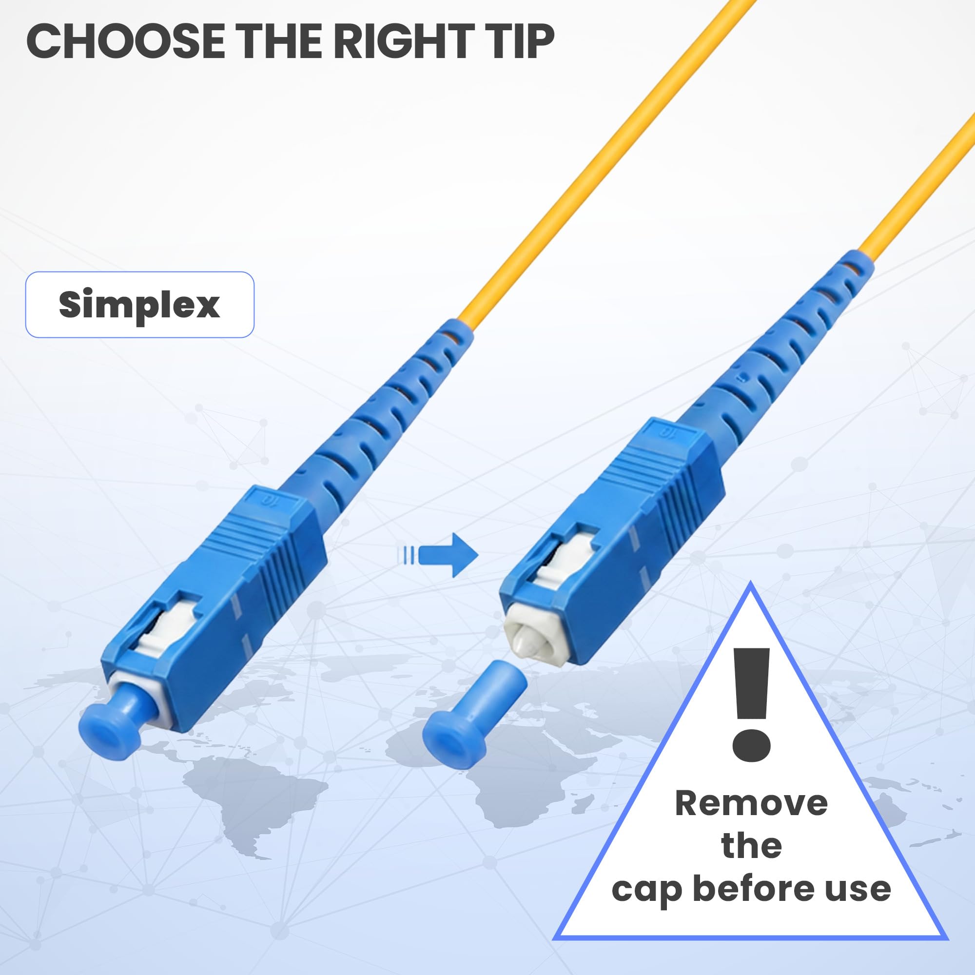 extralink-patchcord-sc-apc-5m-g-657a1-simplex image 4