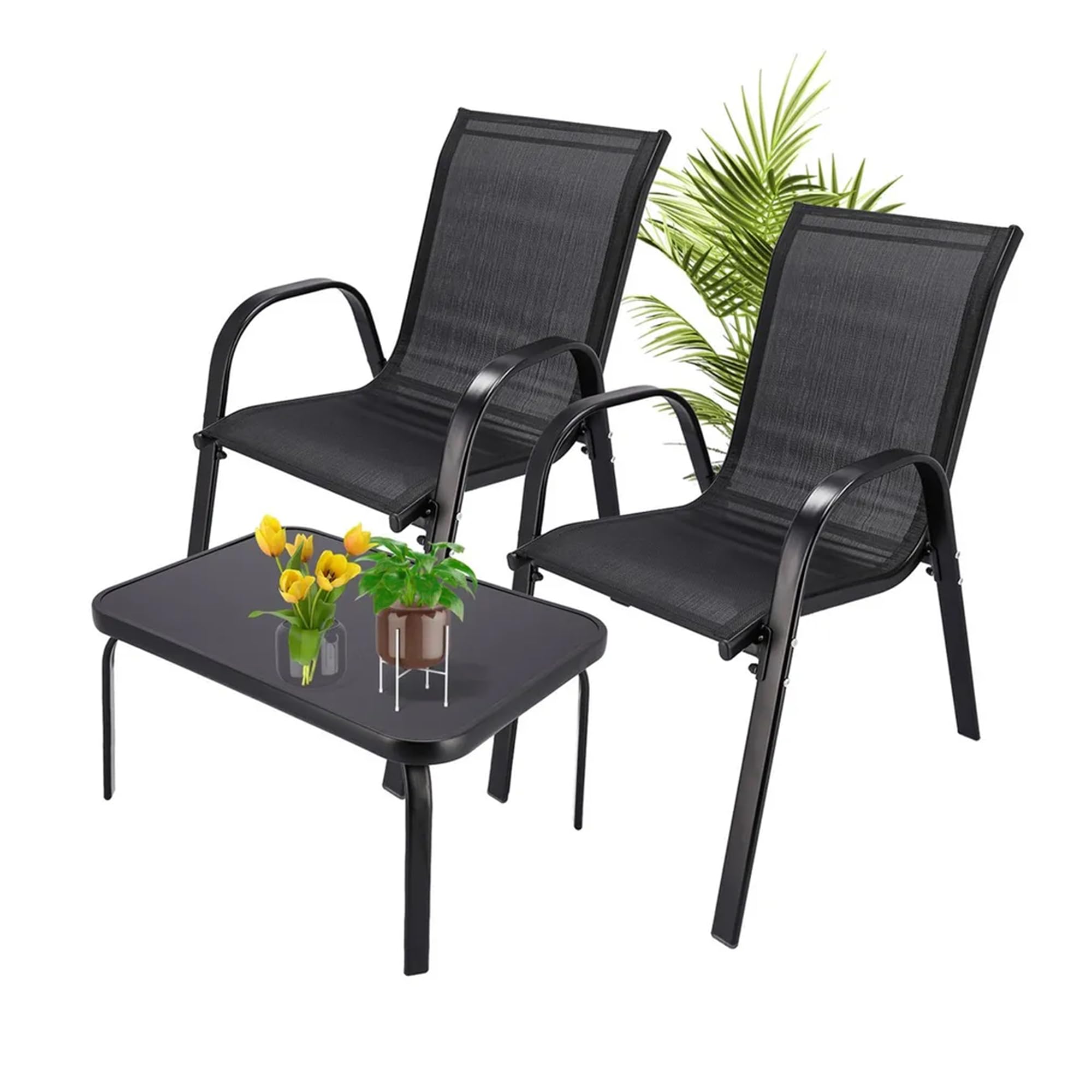 extralink-balkonm-bel-set-2-st-hle-tisch-stahl-wetterfest image 1