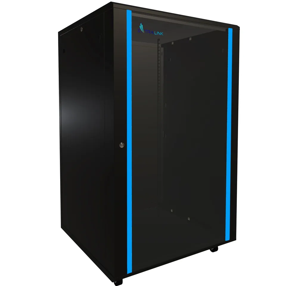 extralink-27u-rack-serverschrank-19-zoll-800x800-schwarz image 1