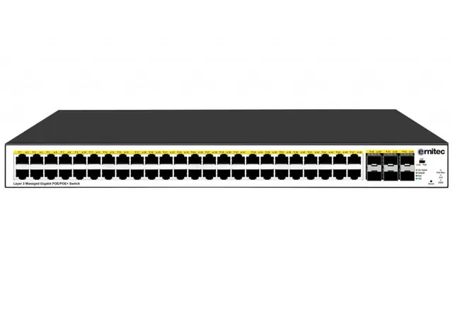 ernitec-switches-48-port-gigabit-poe-switch-l3-managed-900w-sfp image 1