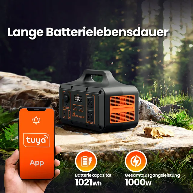extralink-eps-s1000s-powerstation-1024wh-1200w-lifepo4 image 1