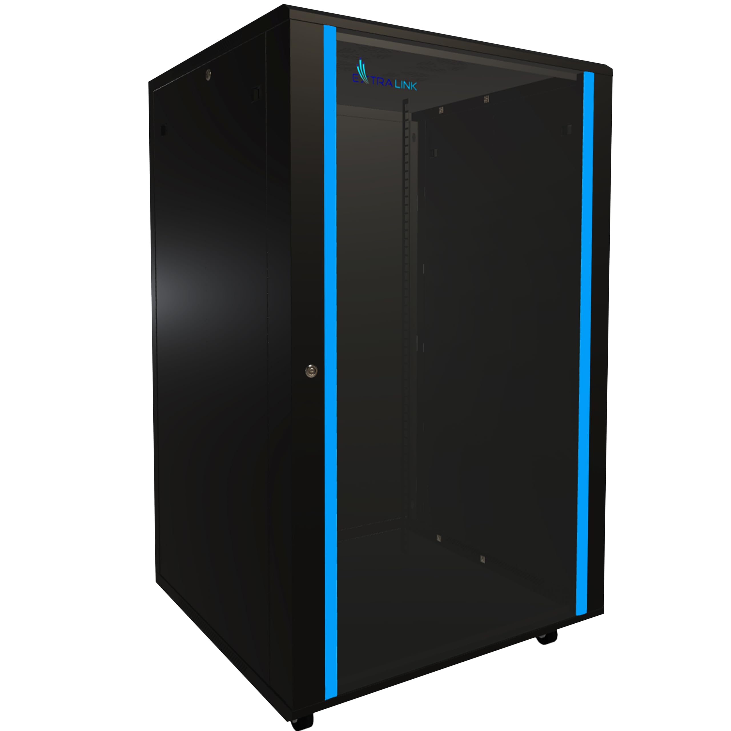 extralink-27u-rack-serverschrank-19-zoll-800x800-schwarz image 1