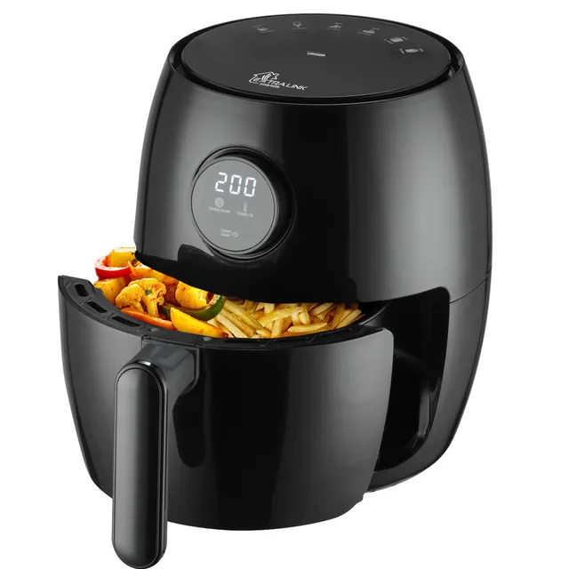 extralink-sj-200-hei-luftfritteuse-2l-1000w-lfrei image 1