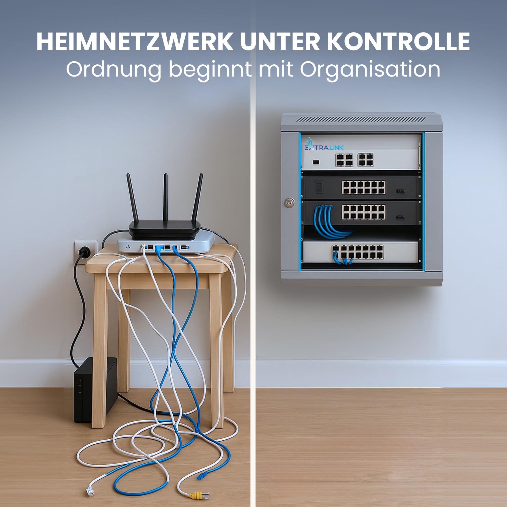 extralink-9he-netzwerkschrank-19-zoll-450mm-grau-glast-r image 5