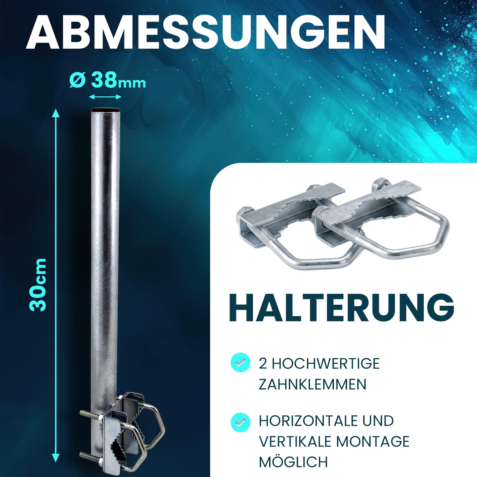 extralink-c400-balkonhalterung-sat-40cm-8kg-verzinkt image 3
