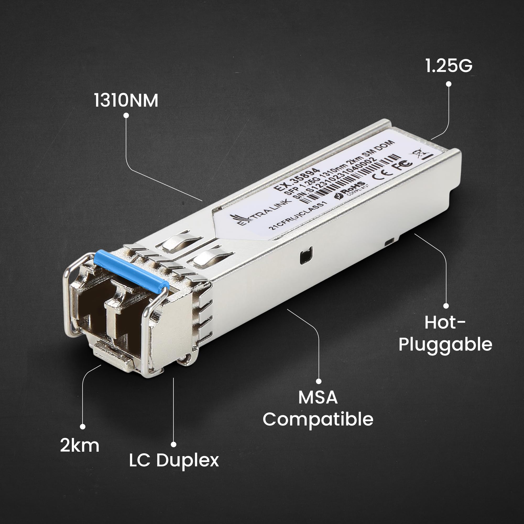 extralink-sfp-modul-1-25g-lc-singlemode-2km image 4